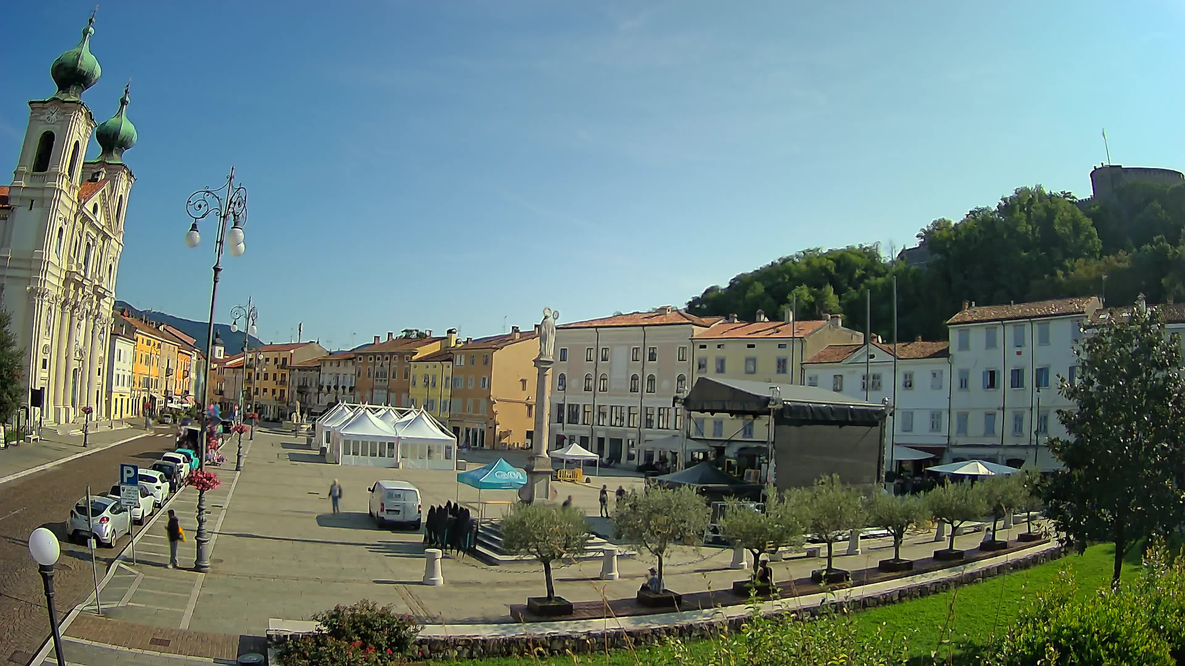 Webcam Gorizia Vittoria square – Church of st. Ignazio