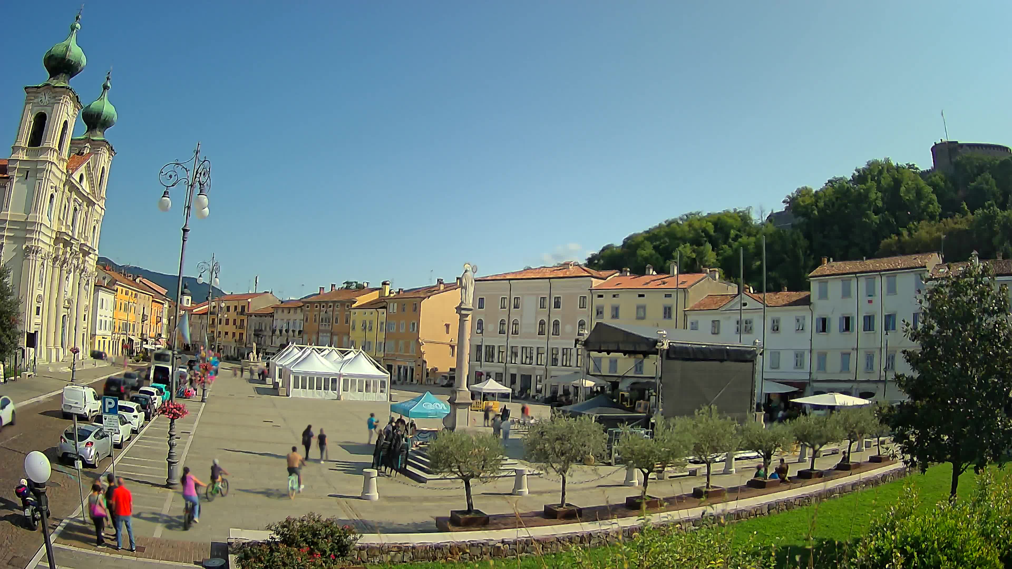 Gorizia – Place Vittoria – église st. Ignazio