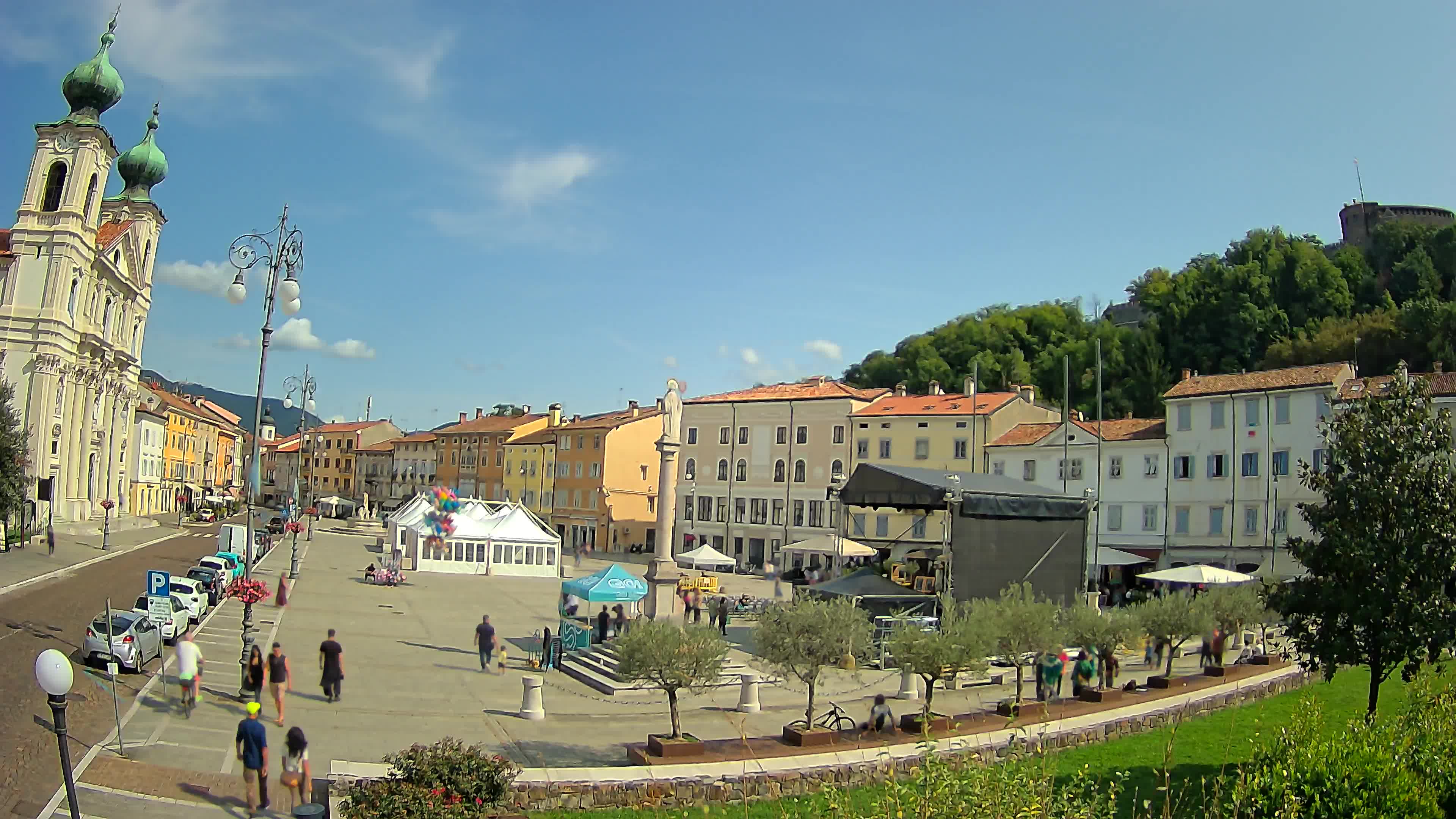 Gorizia – Place Vittoria – église st. Ignazio