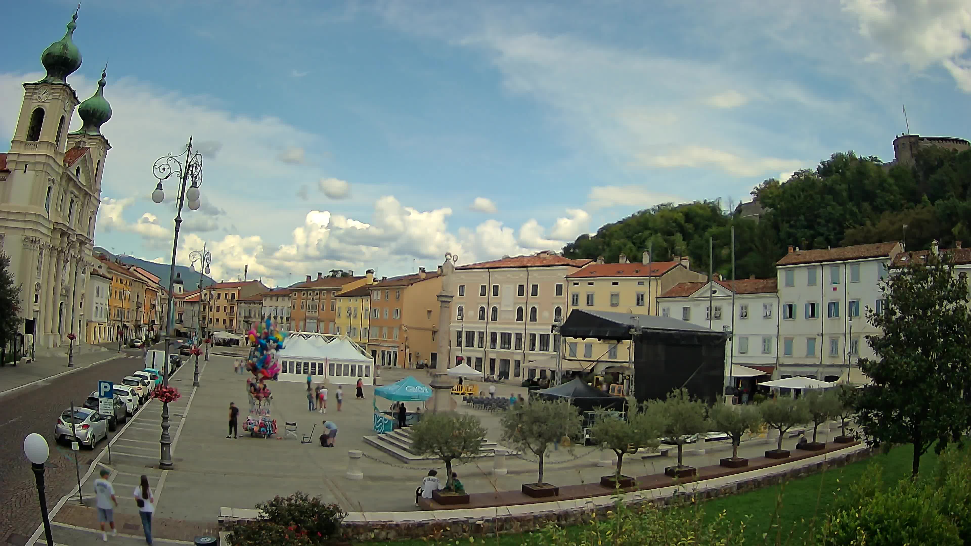 Gorizia – Place Vittoria – église st. Ignazio