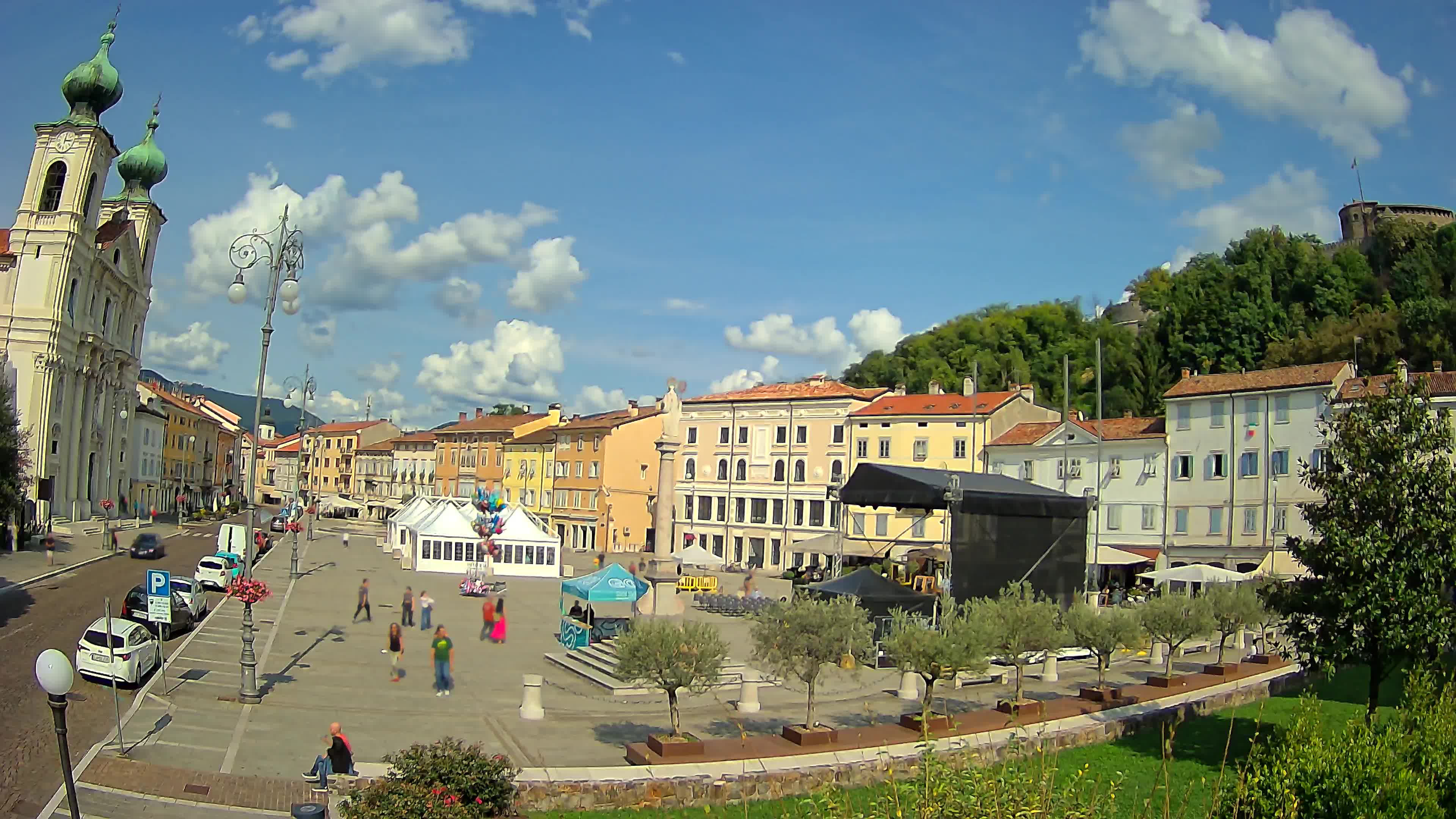 Gorizia – Place Vittoria – église st. Ignazio