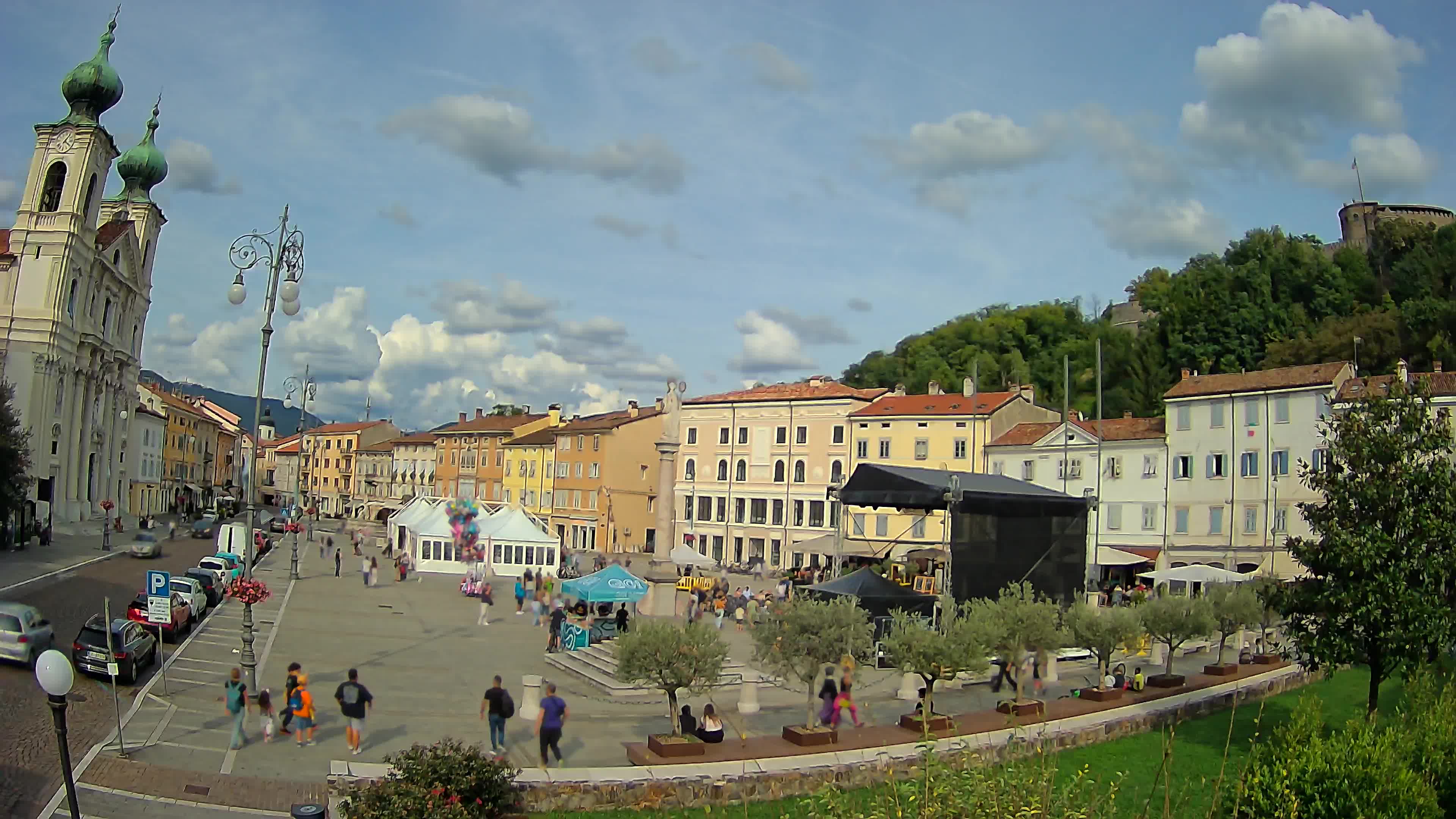 Gorizia – Place Vittoria – église st. Ignazio