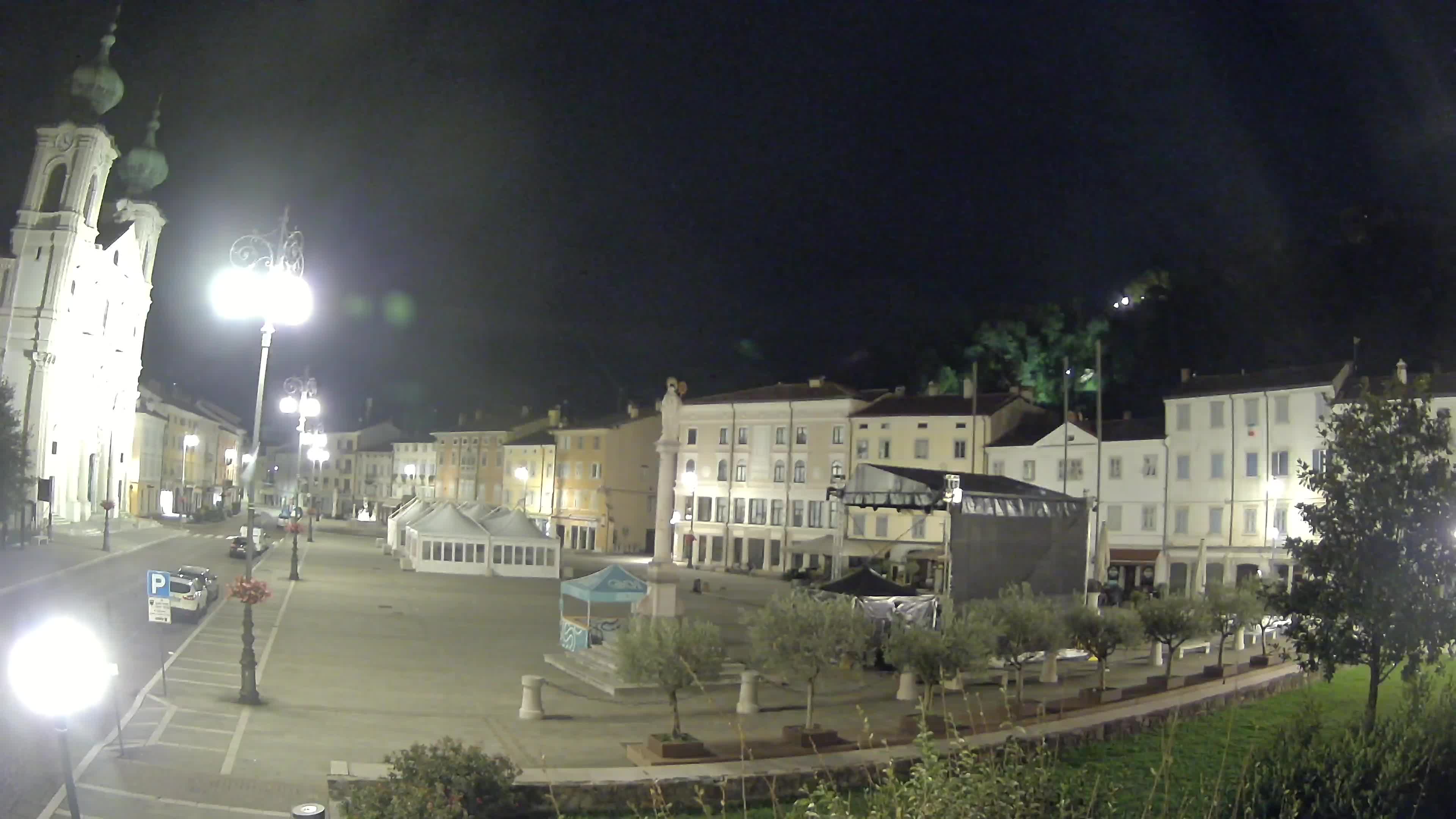 Webcam Gorizia Vittoria square – Church of st. Ignazio