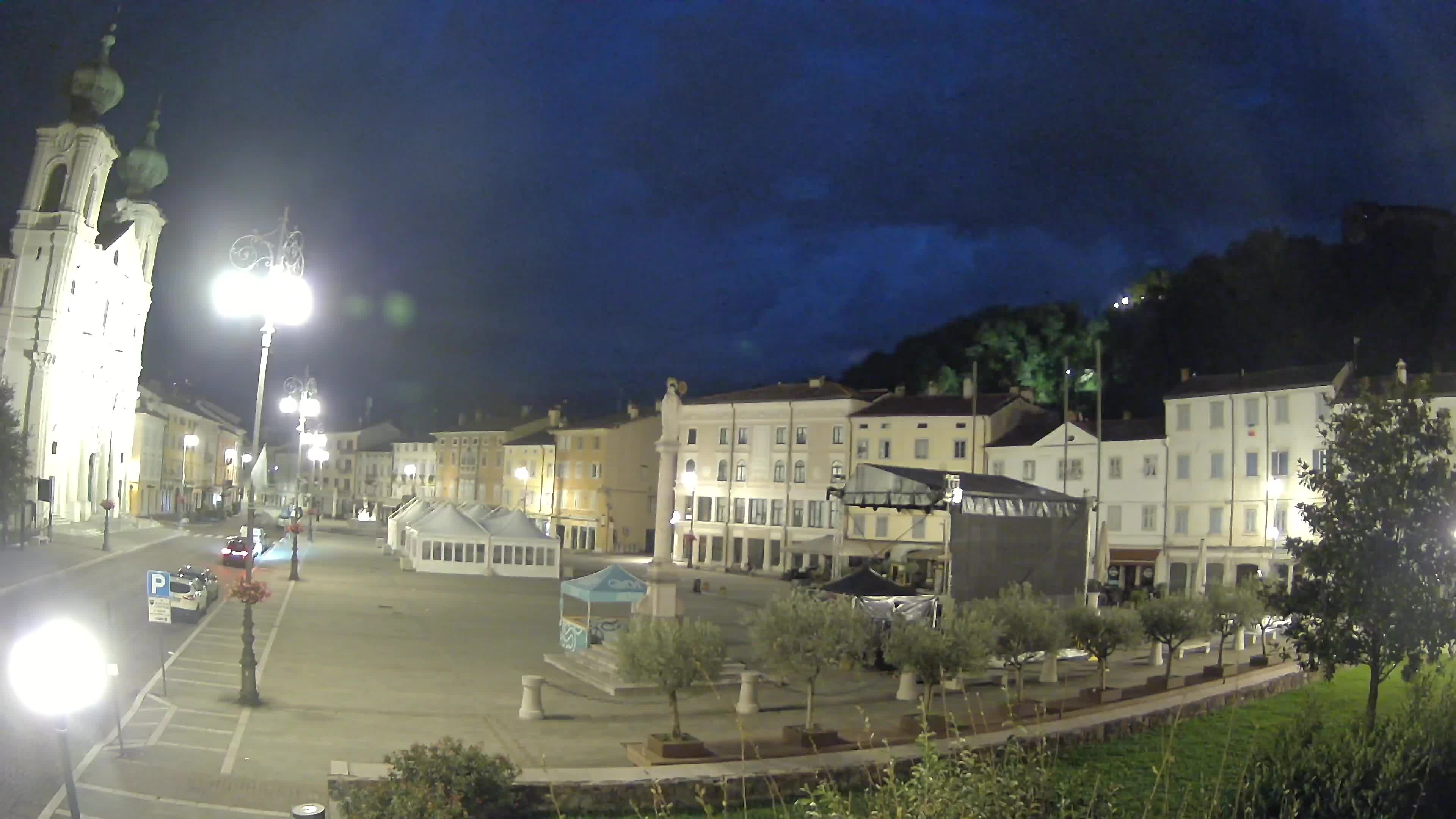 Webcam Gorizia Vittoria square – Church of st. Ignazio