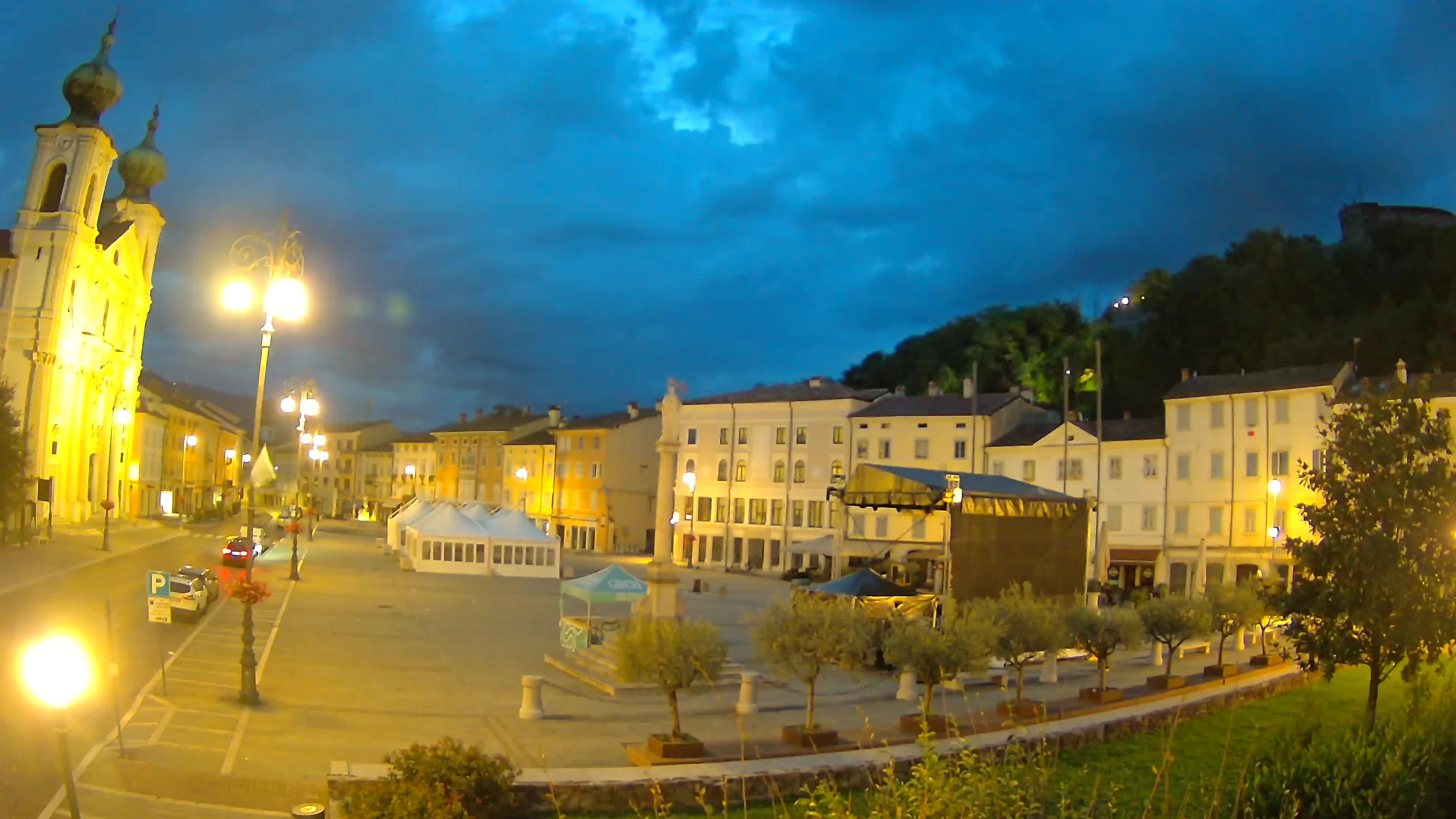 Gorizia – Place Vittoria – église st. Ignazio