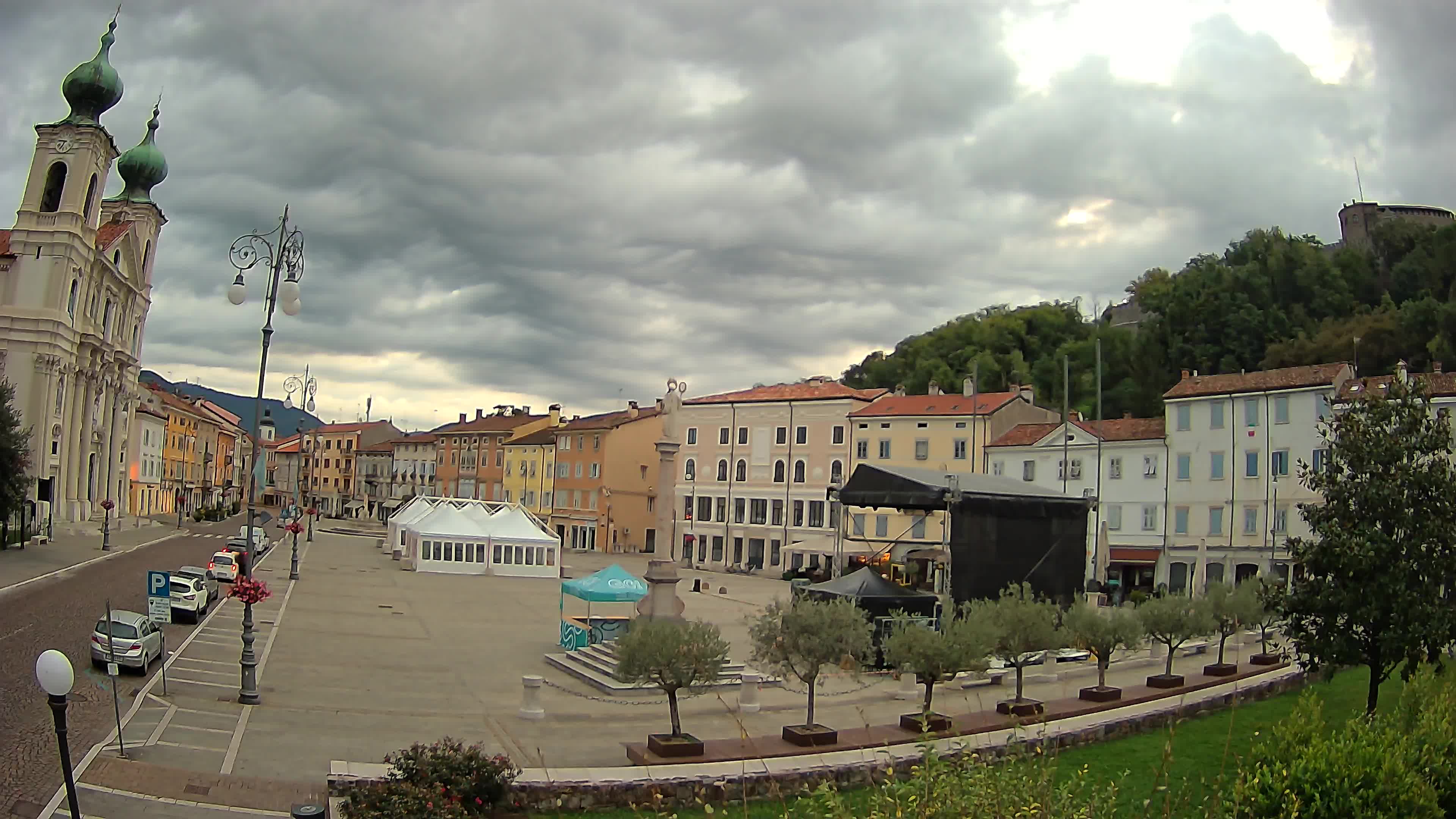 Webcam Gorizia Vittoria square – Church of st. Ignazio