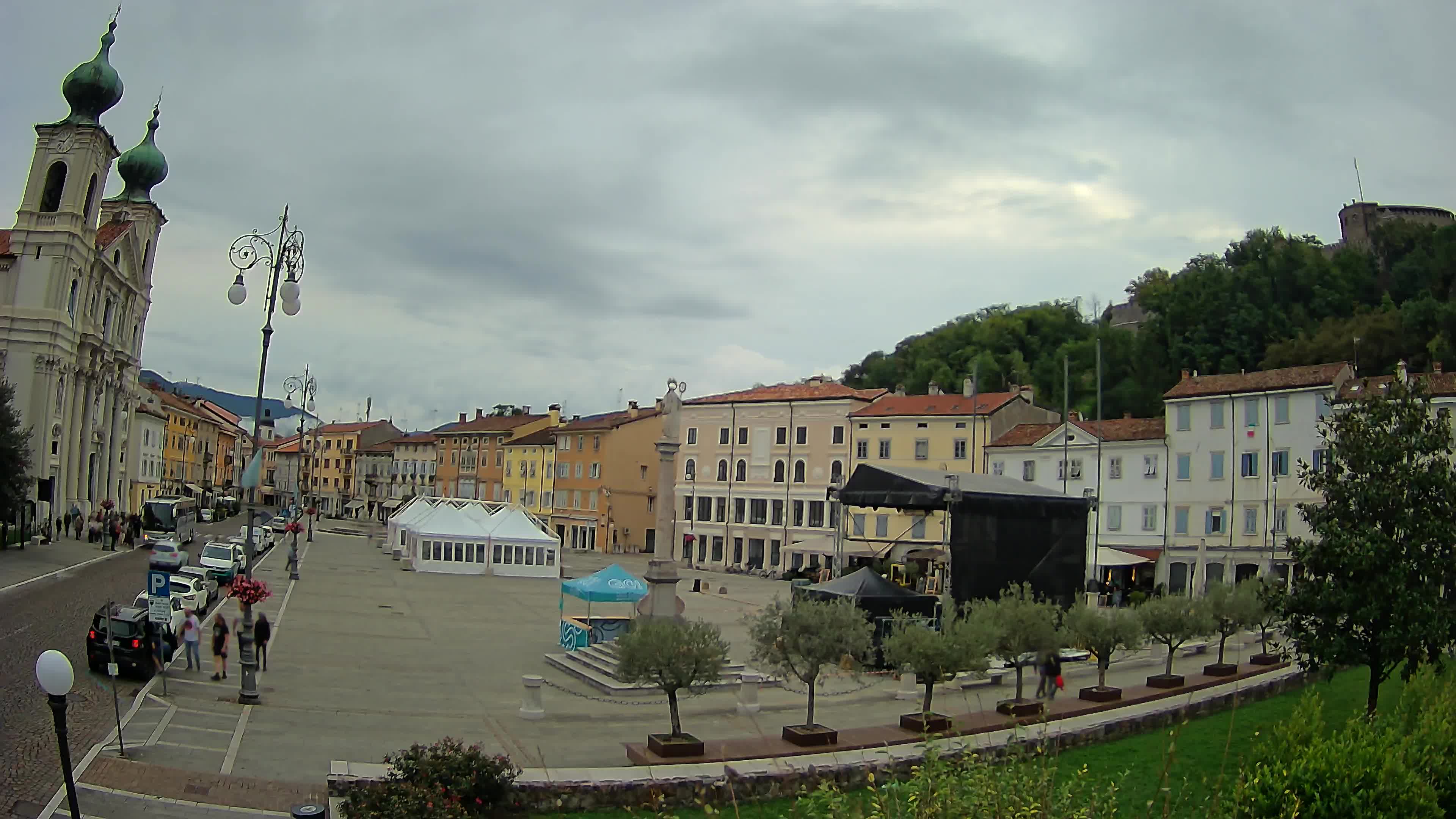 Webcam Gorizia Vittoria square – Church of st. Ignazio