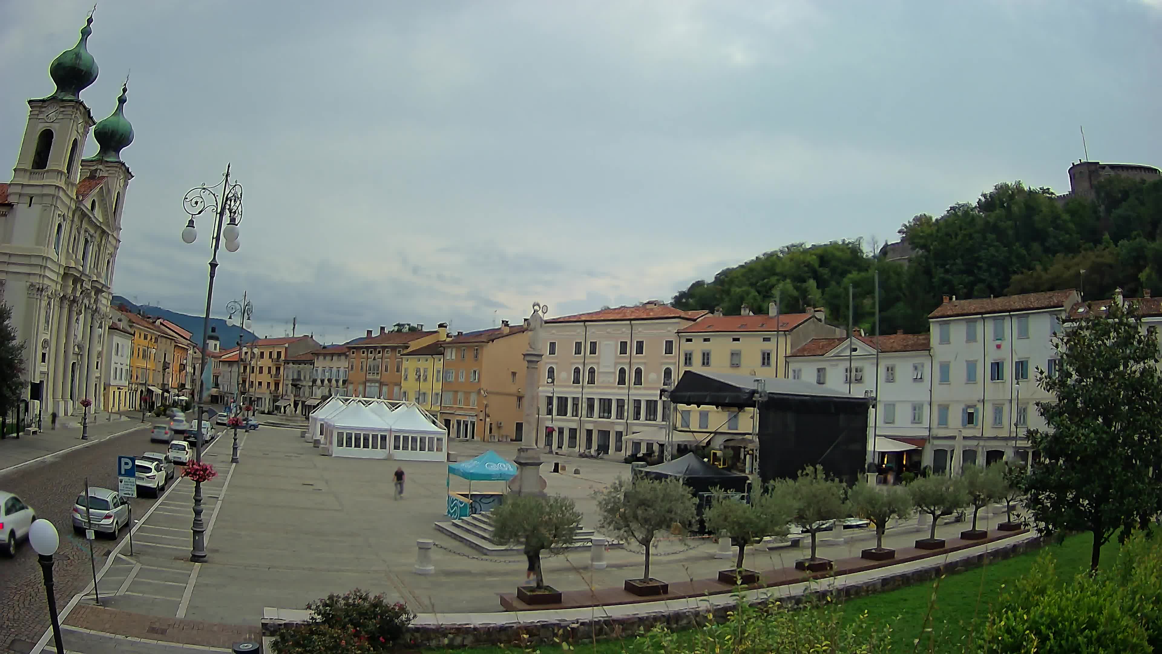 Webcam Gorizia Vittoria square – Church of st. Ignazio