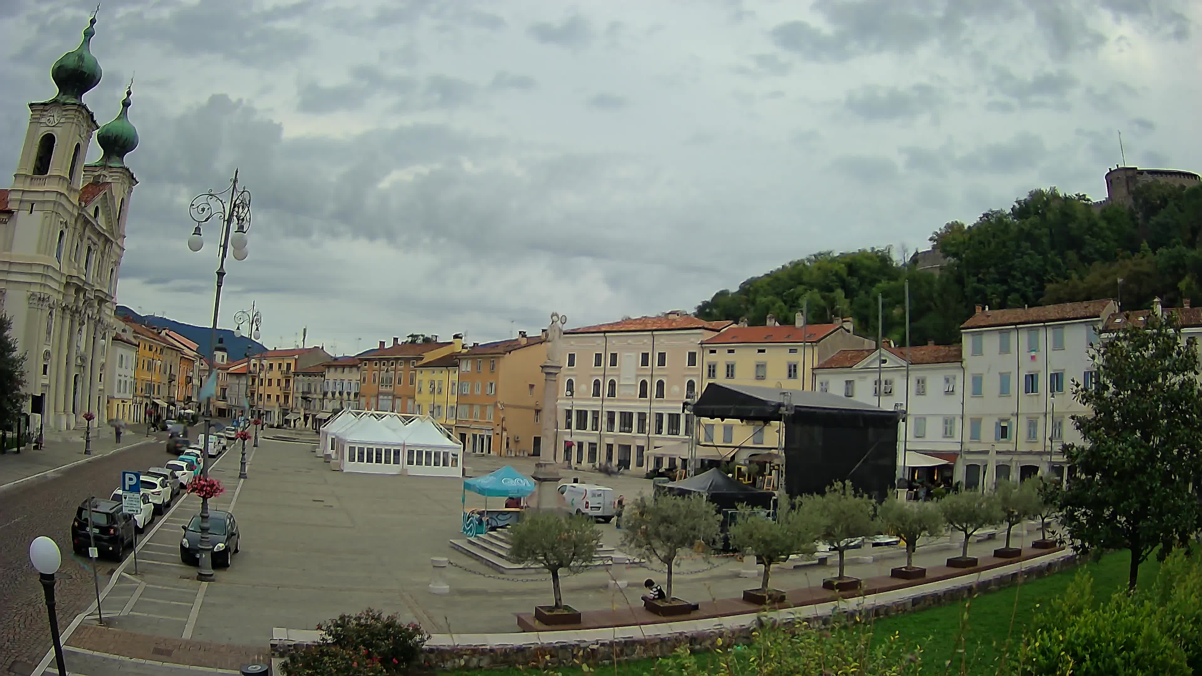 Webcam Gorizia Vittoria square – Church of st. Ignazio