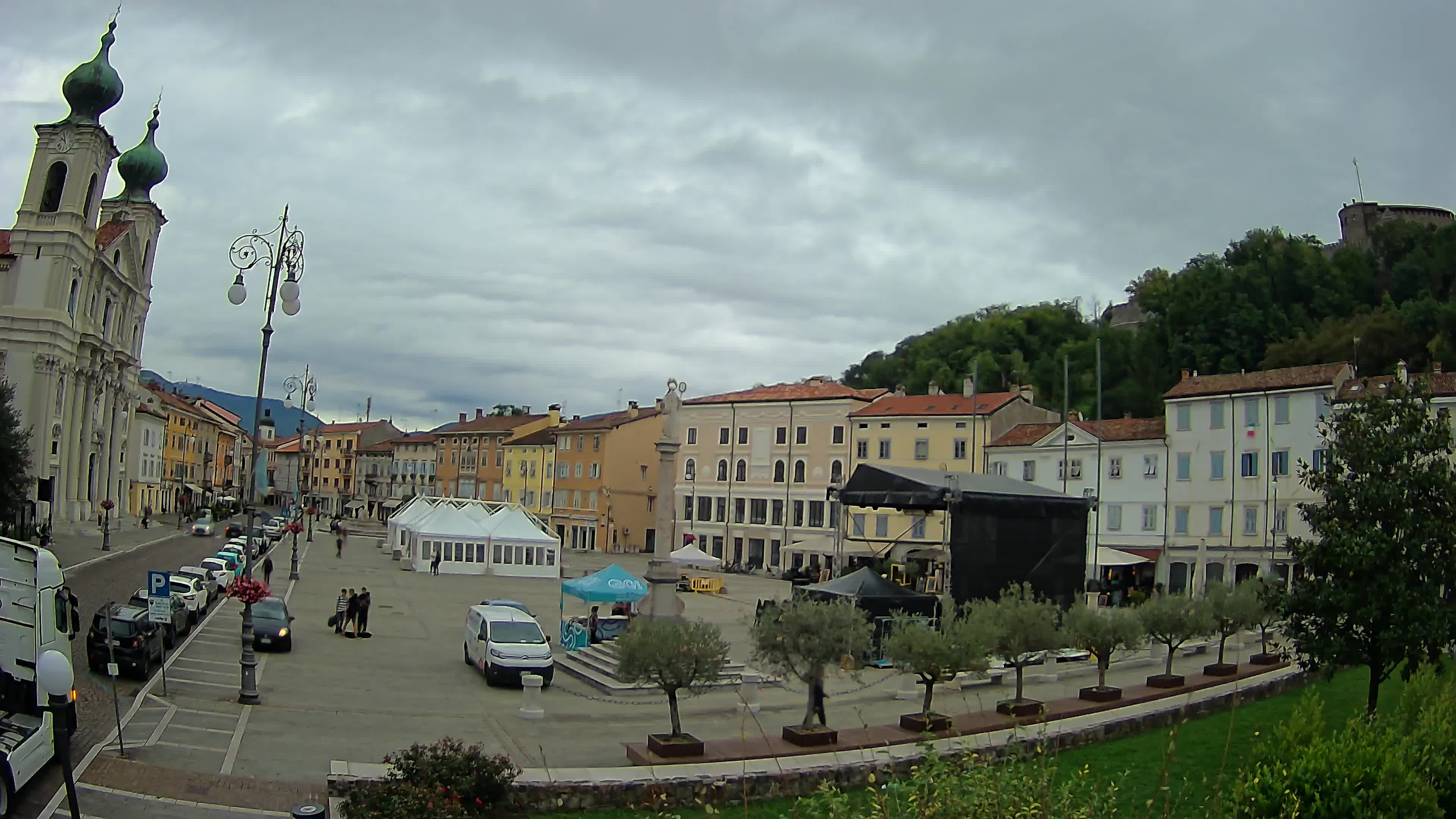 Webcam Gorizia Vittoria square – Church of st. Ignazio