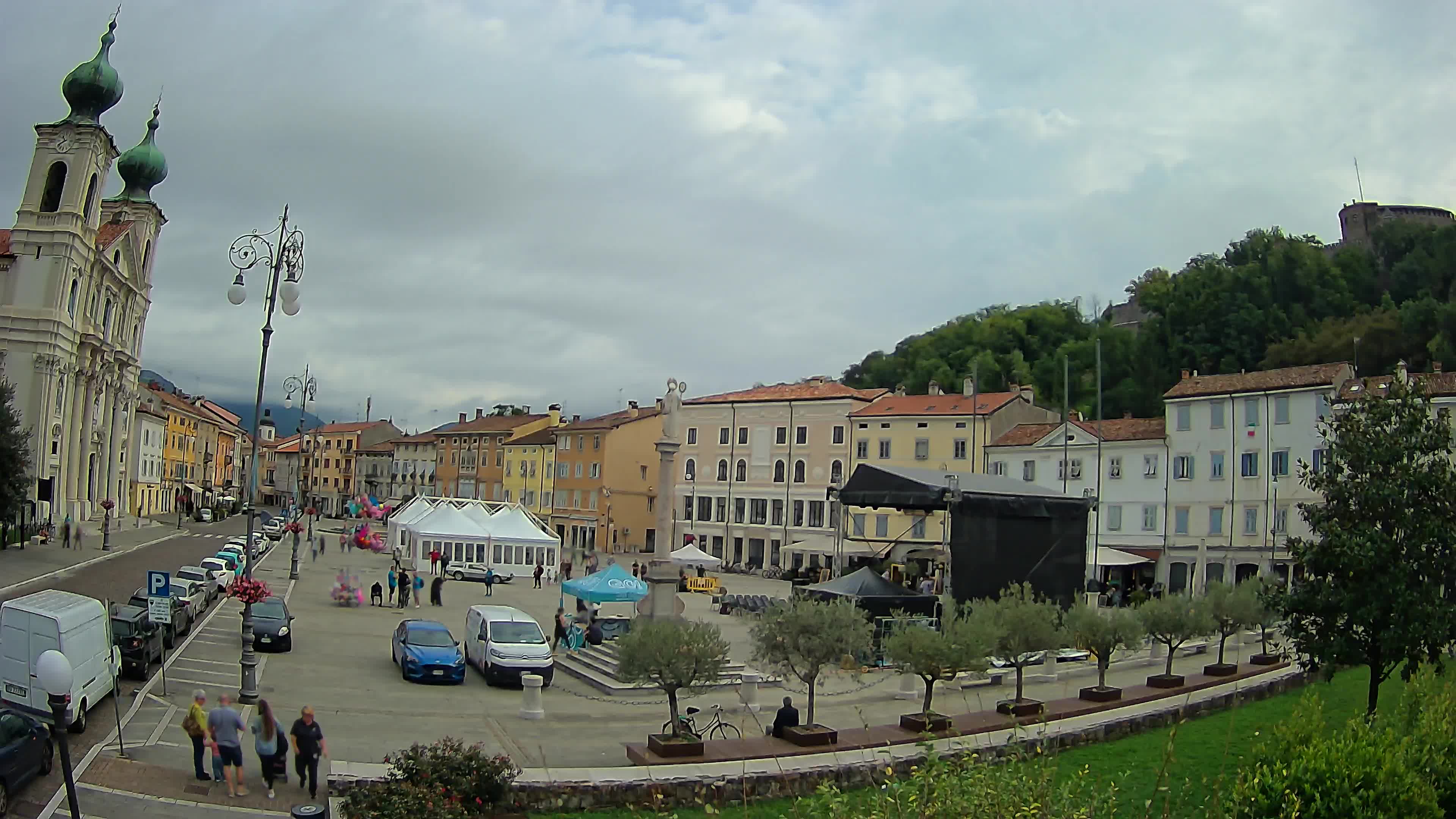 Webcam Gorizia Vittoria square – Church of st. Ignazio