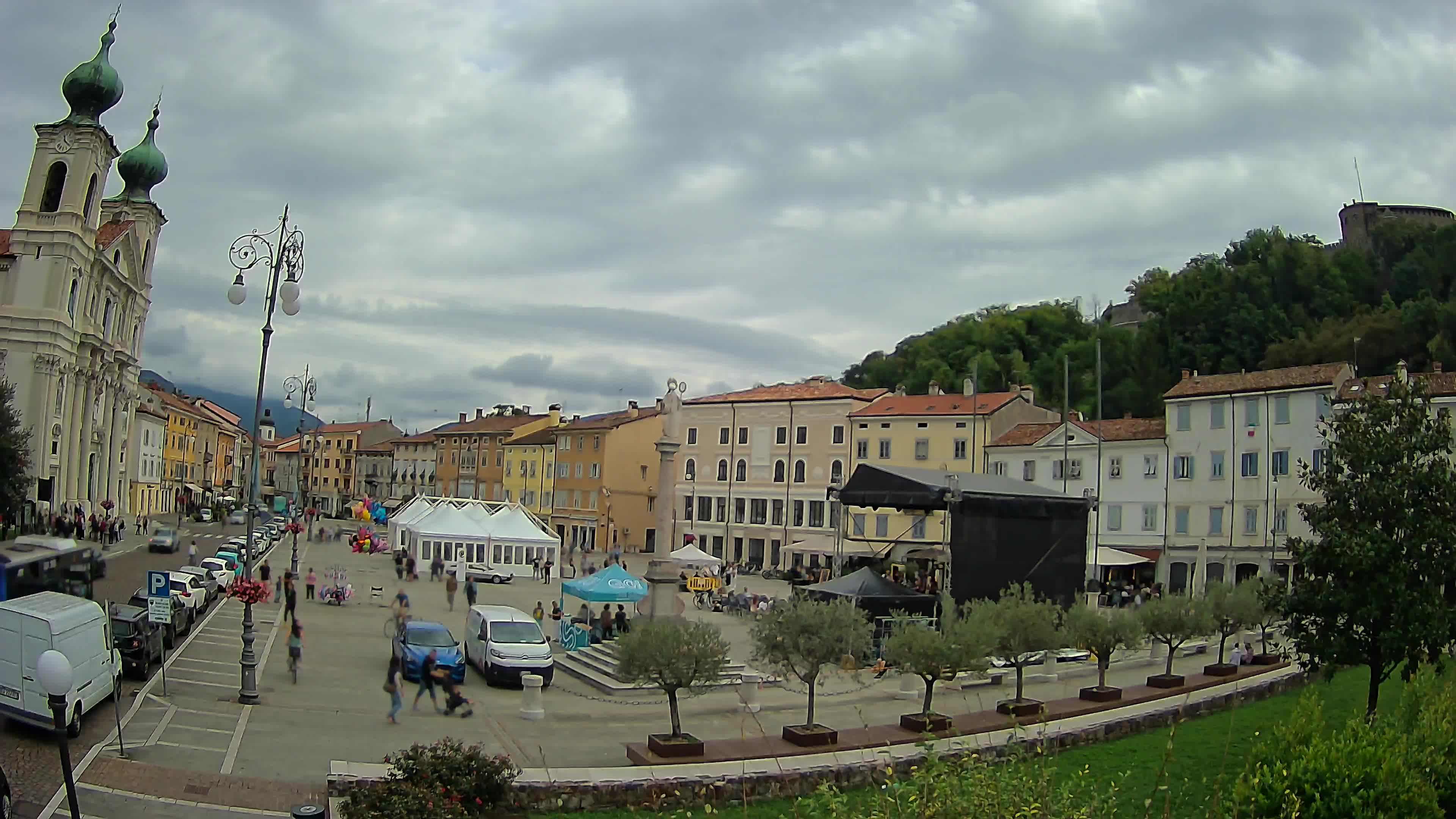 Webcam Gorizia Vittoria square – Church of st. Ignazio