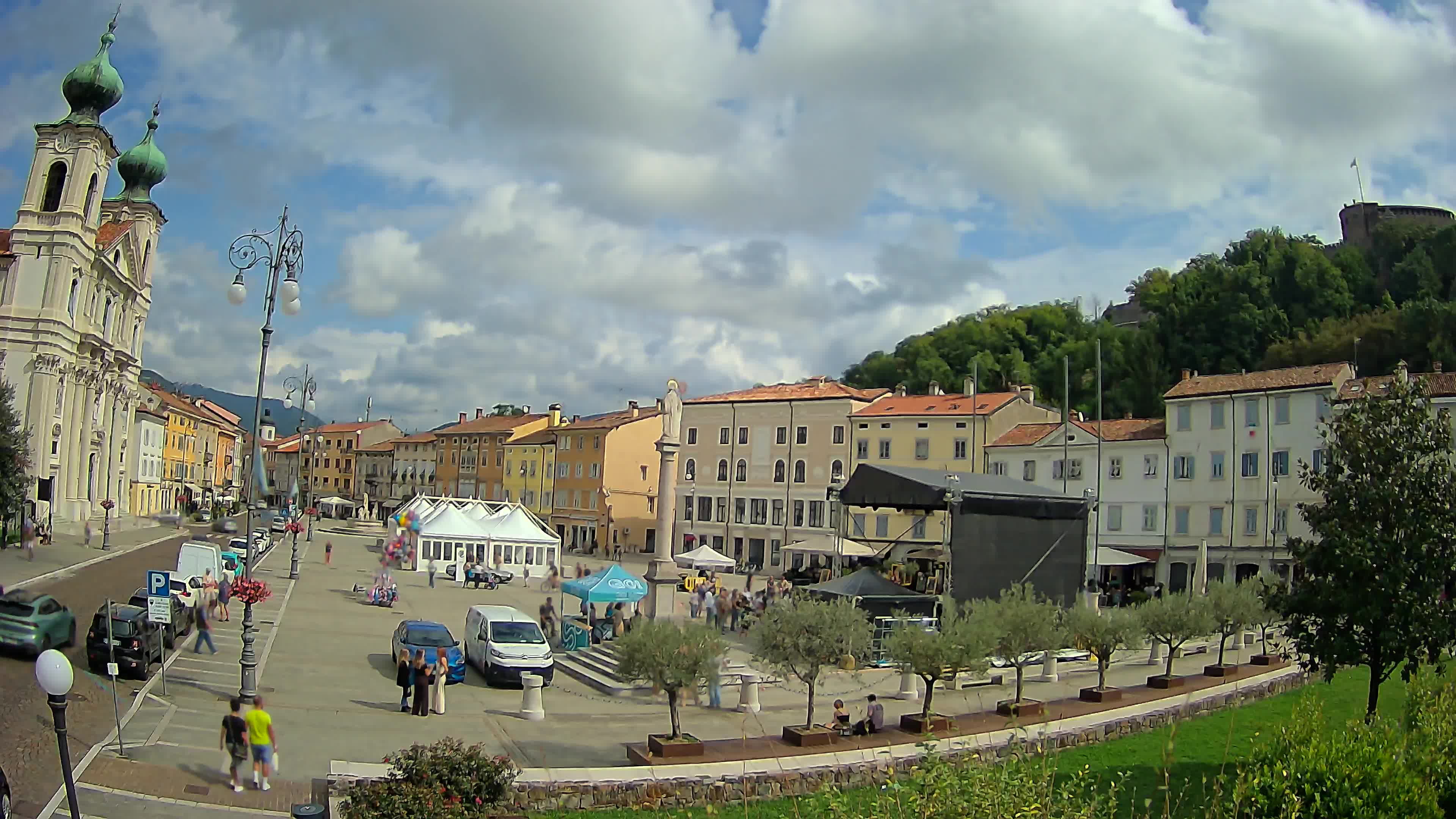 Gorizia – Place Vittoria – église st. Ignazio