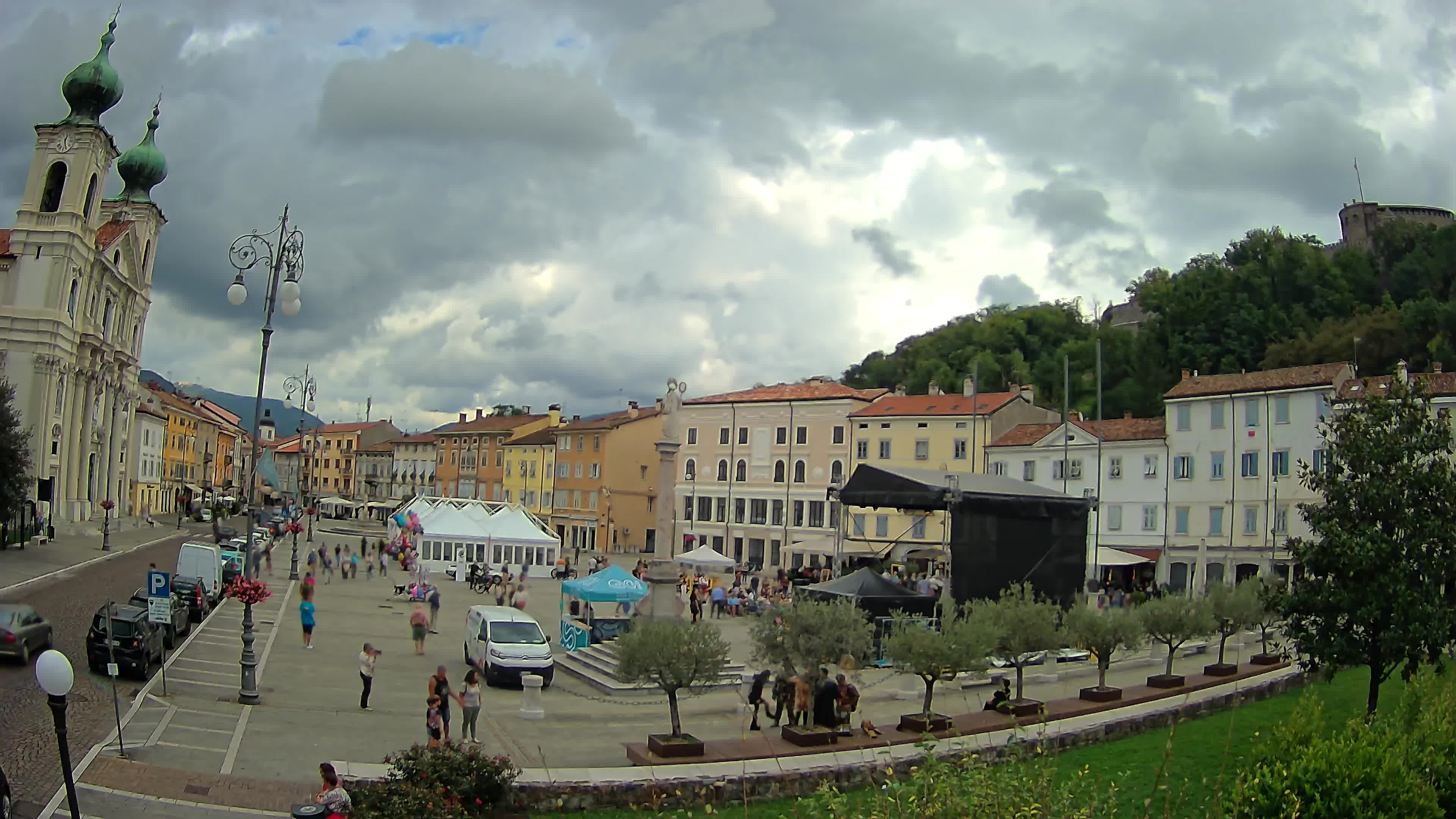 Gorizia – Place Vittoria – église st. Ignazio