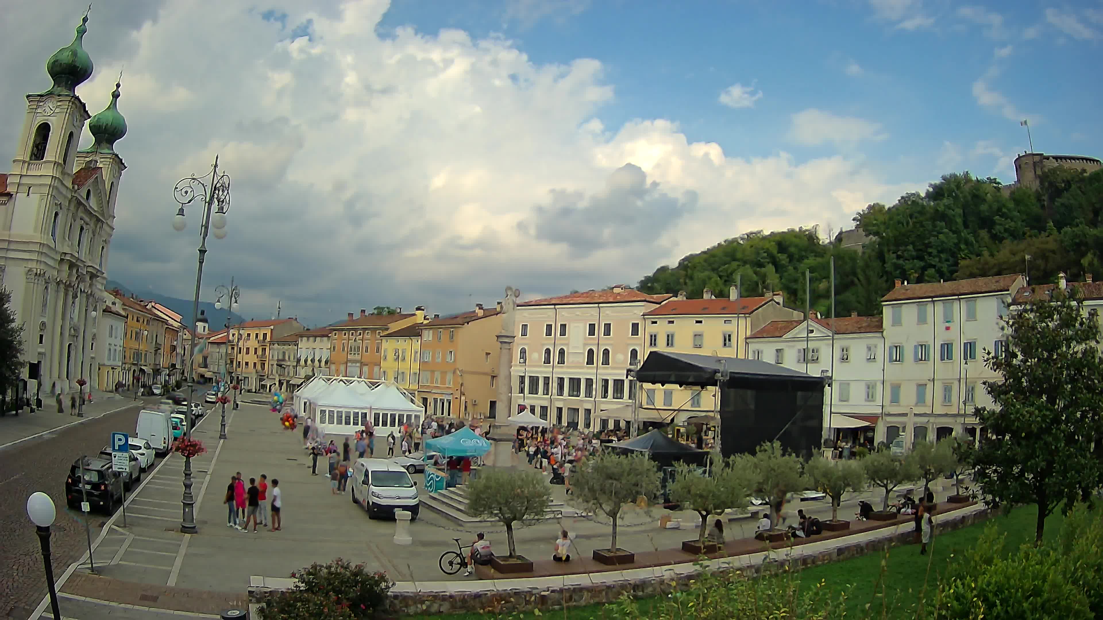 Webcam Gorizia Vittoria square – Church of st. Ignazio