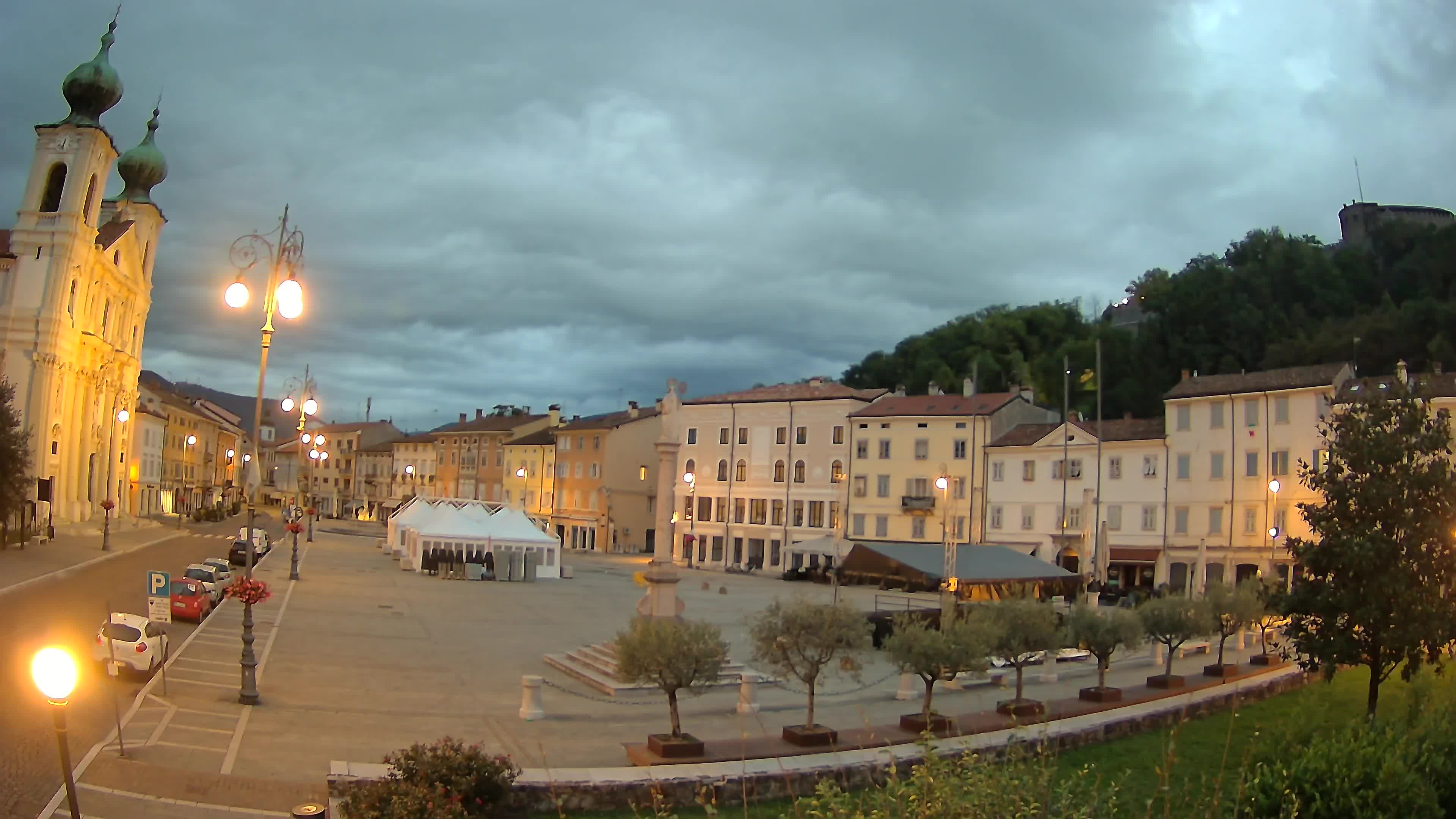 Webcam Gorizia Vittoria square – Church of st. Ignazio