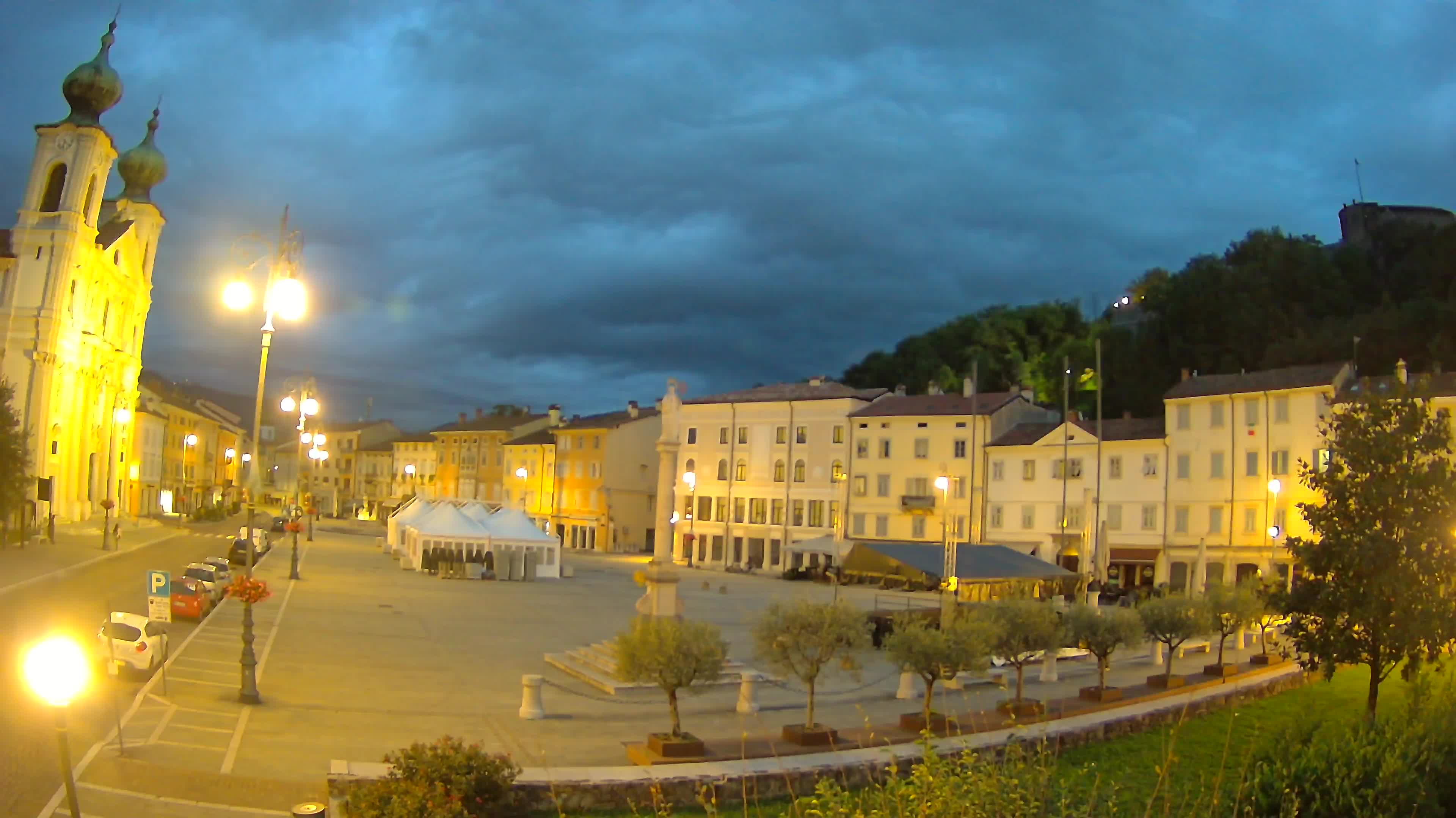 Webcam Gorizia Vittoria square – Church of st. Ignazio