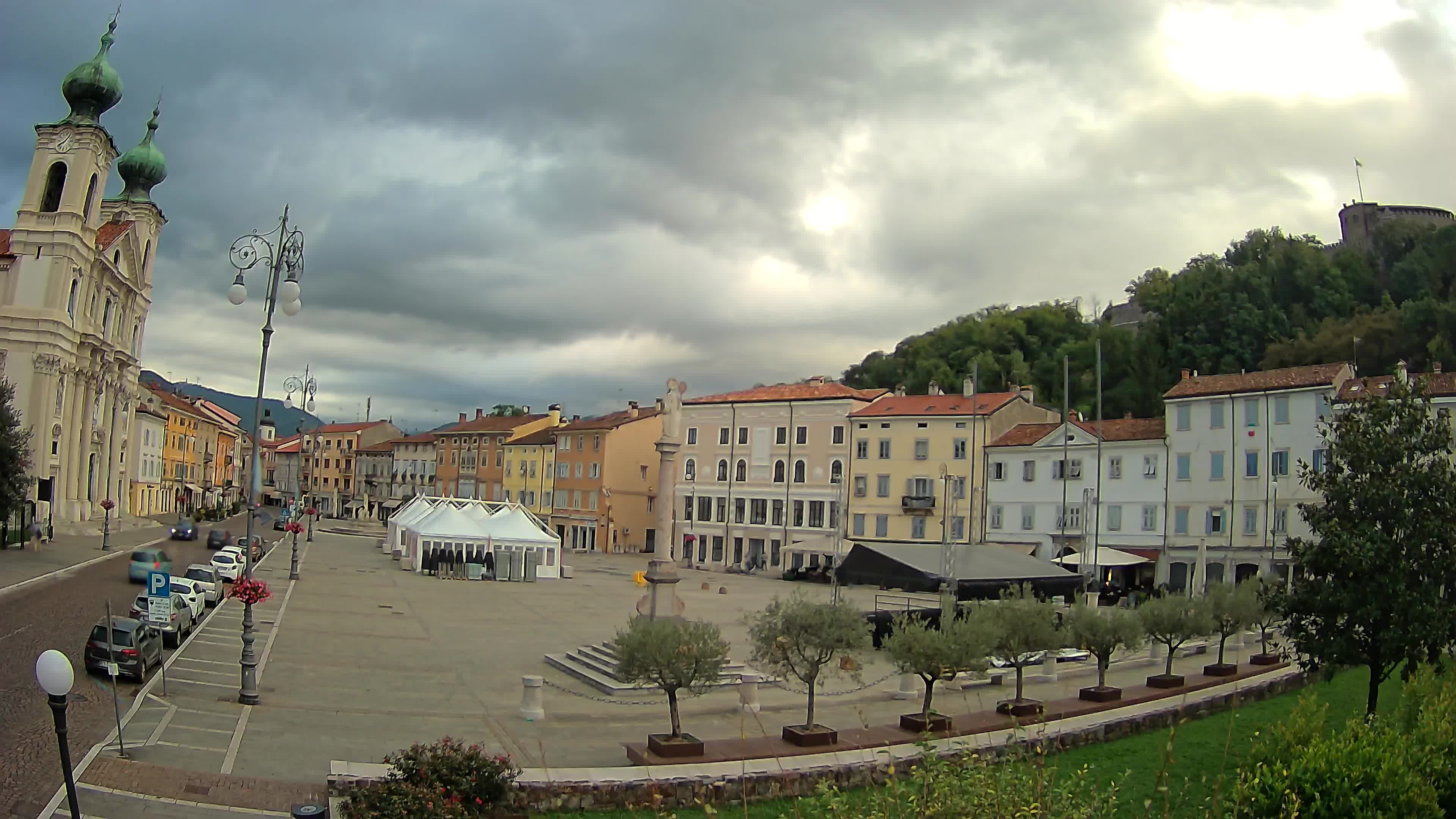 Webcam Gorizia Vittoria square – Church of st. Ignazio
