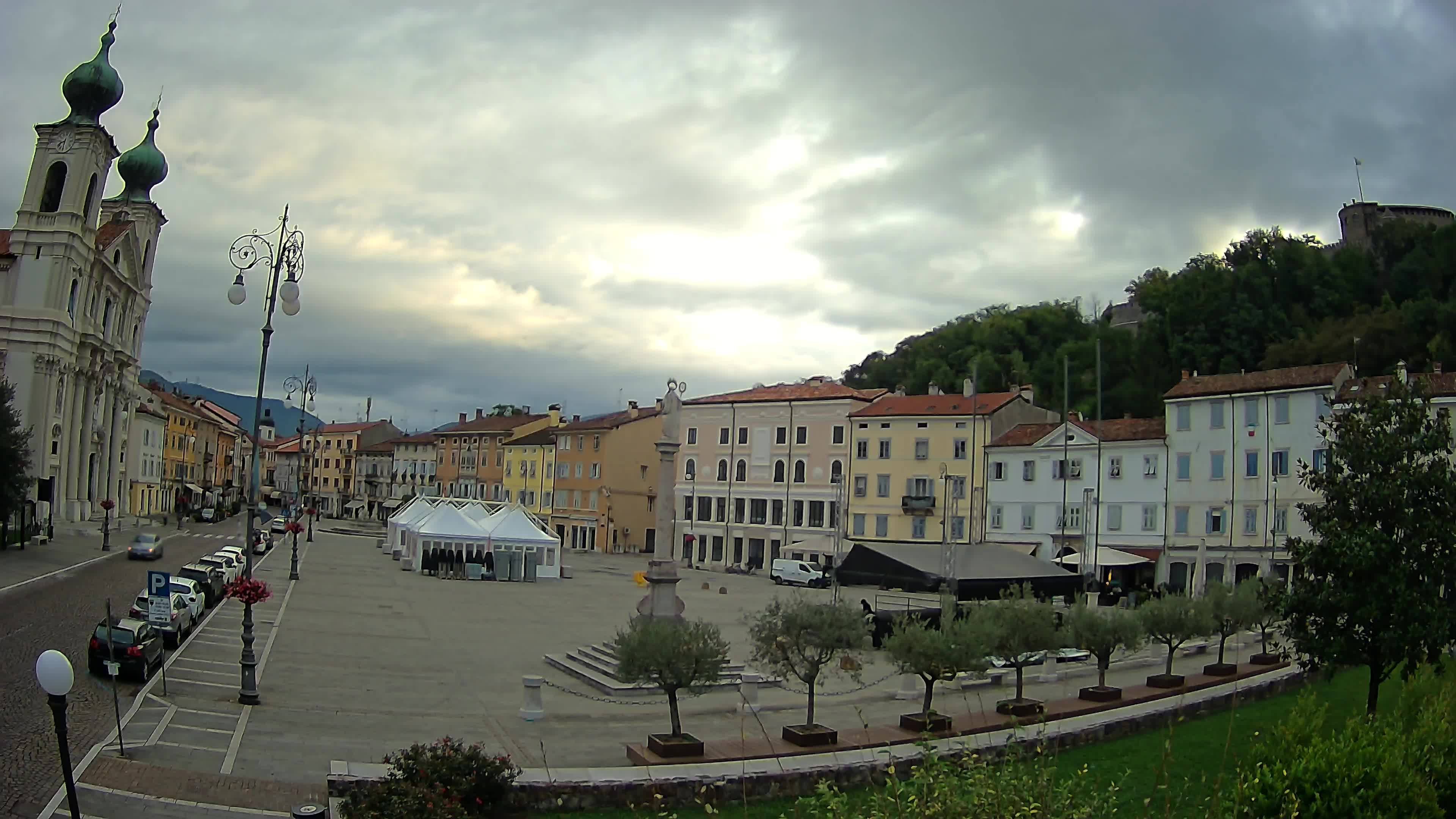 Gorizia – Place Vittoria – église st. Ignazio