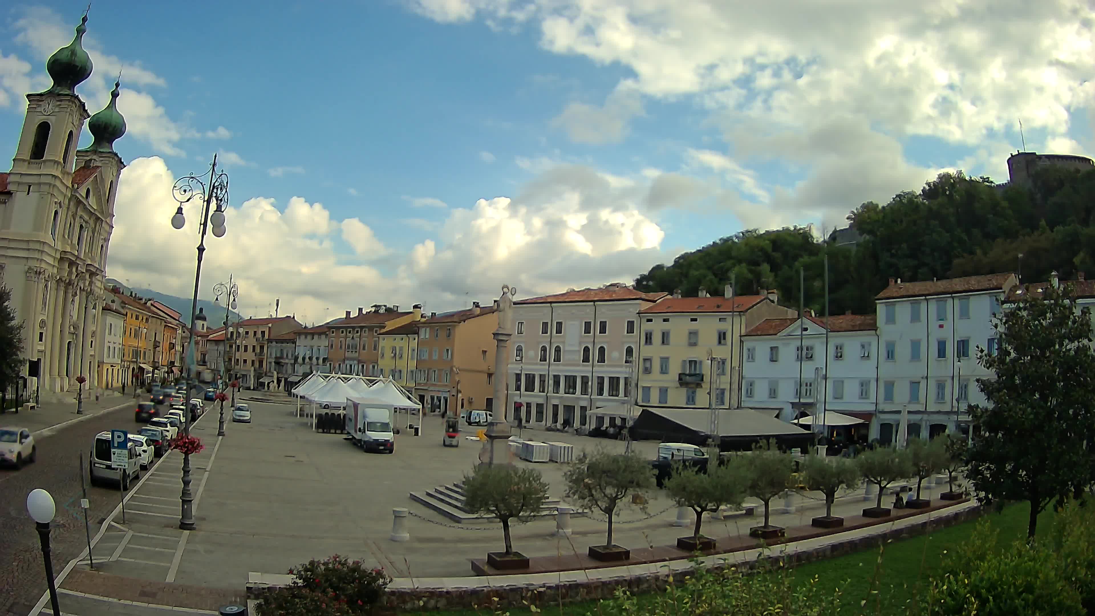 Webcam Gorizia Vittoria square – Church of st. Ignazio