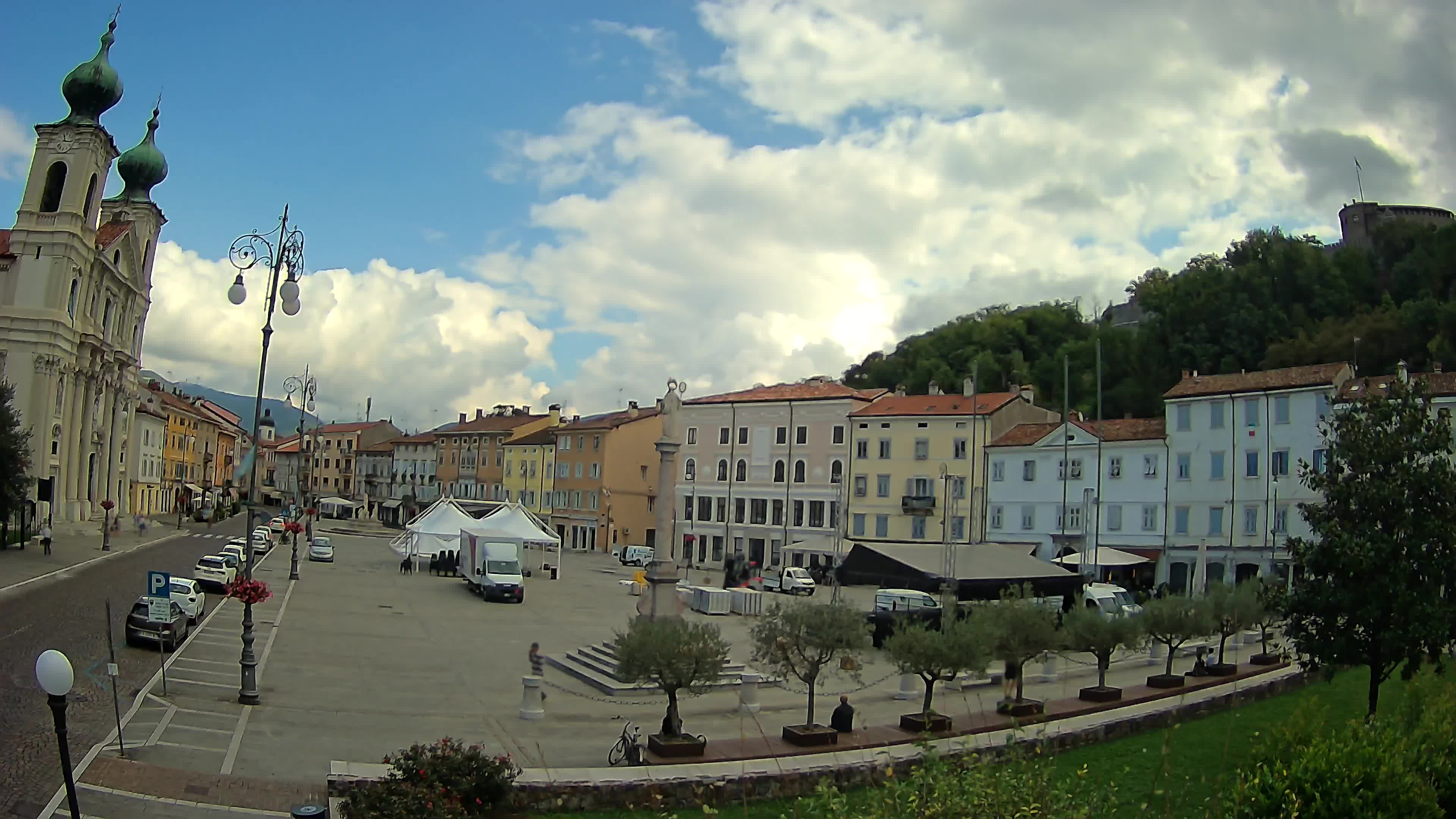 Webcam Gorizia Vittoria square – Church of st. Ignazio