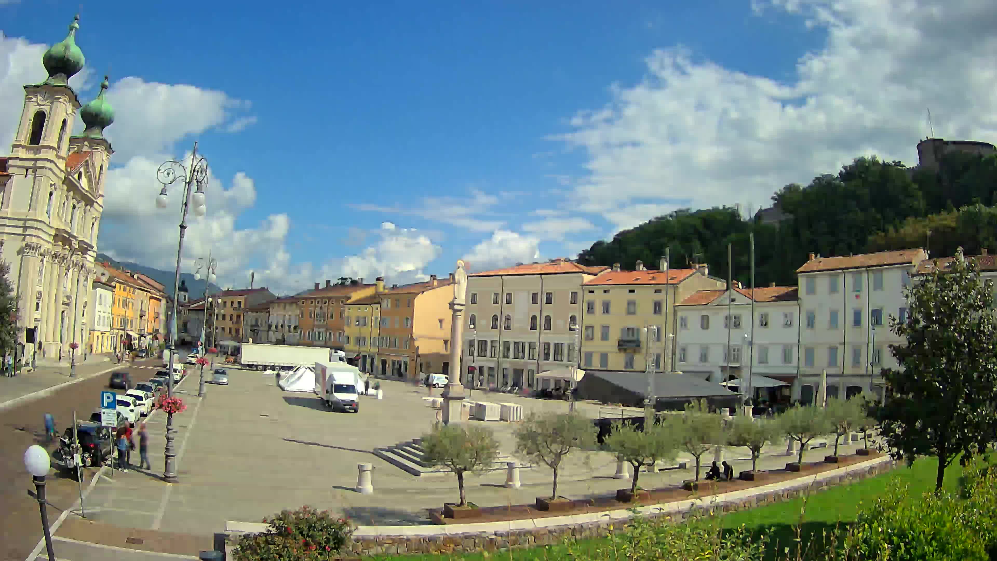 Webcam Gorizia Vittoria square – Church of st. Ignazio