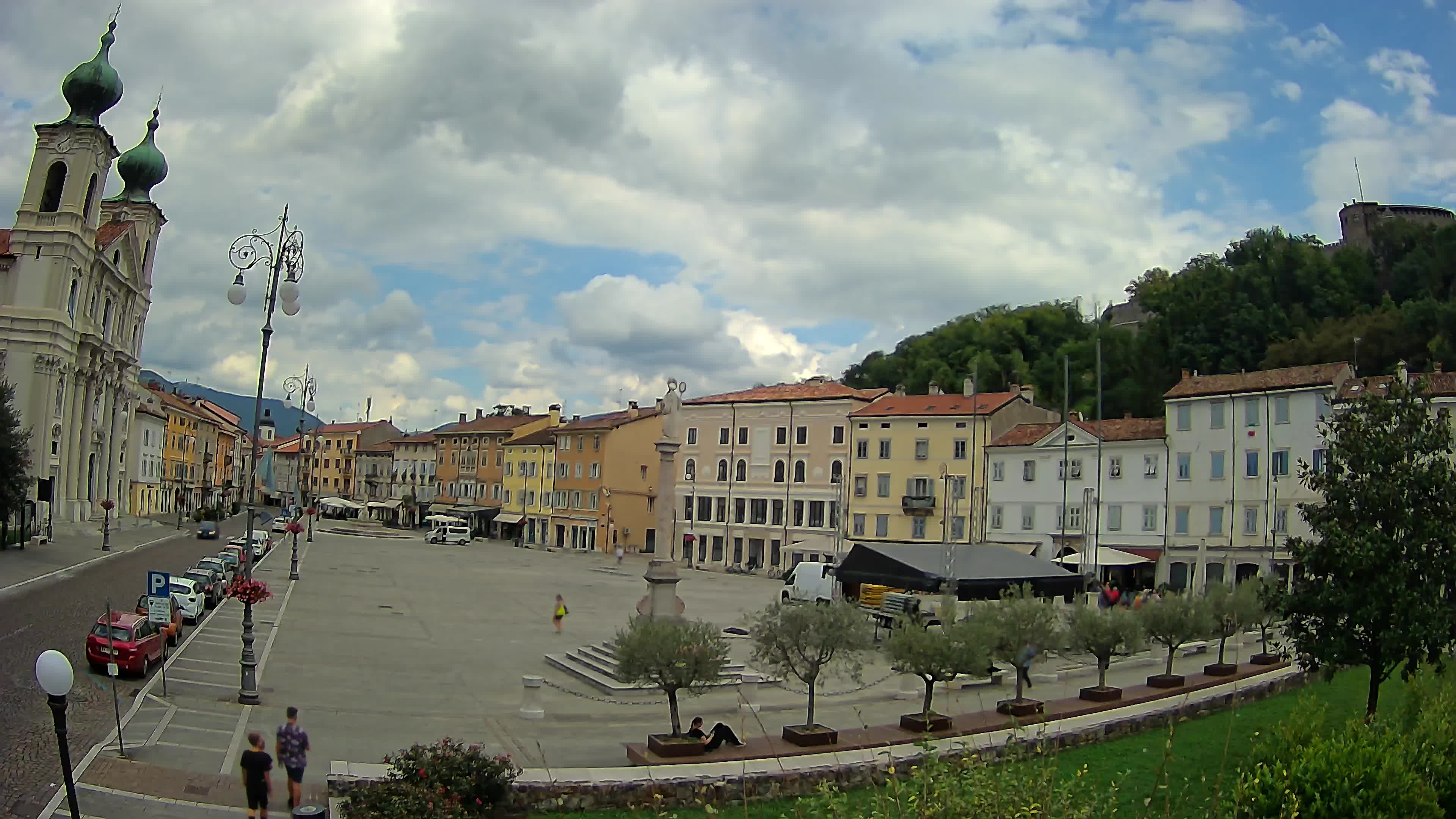 Gorizia – Place Vittoria – église st. Ignazio