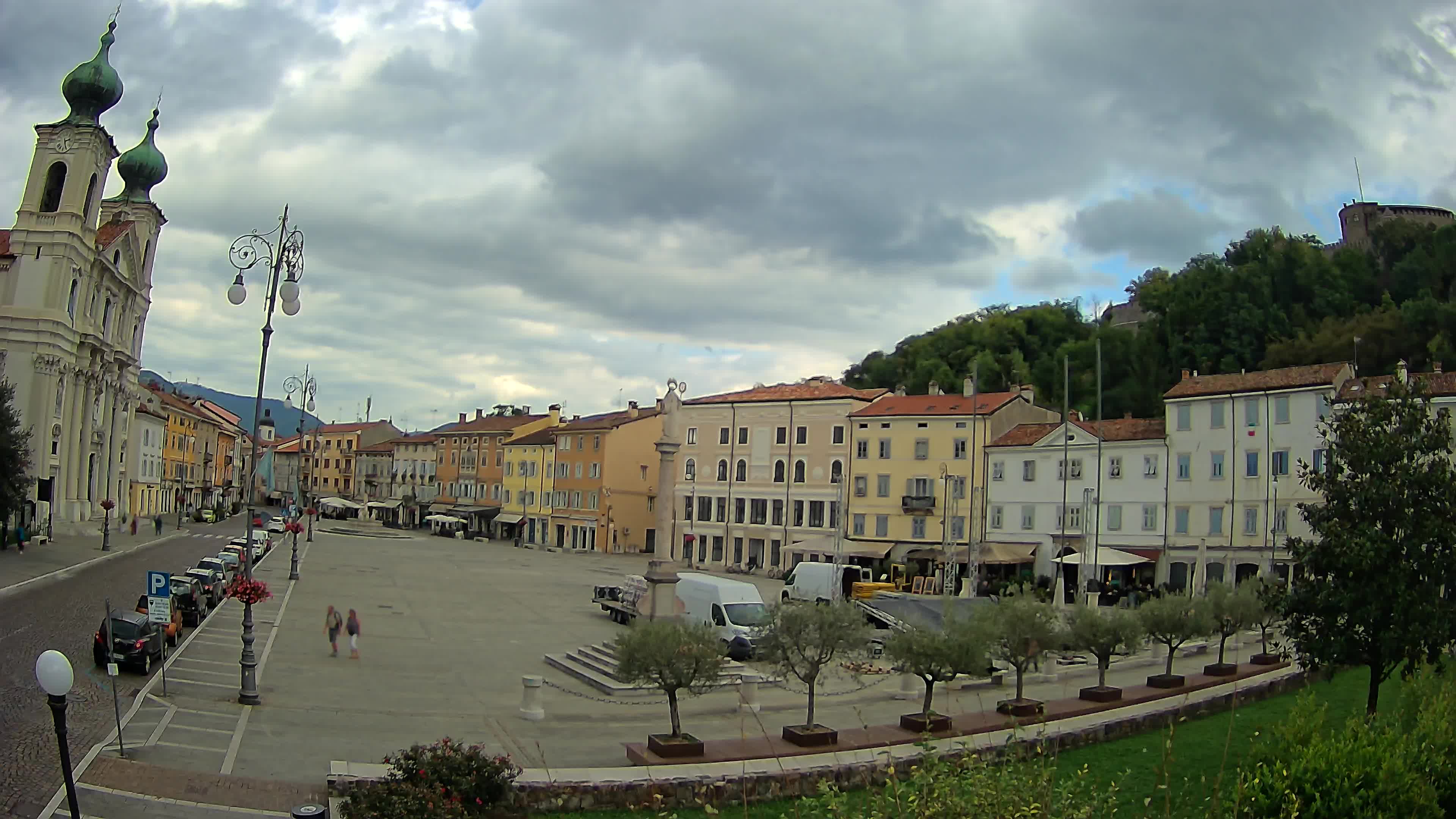 Webcam Gorizia Vittoria square – Church of st. Ignazio