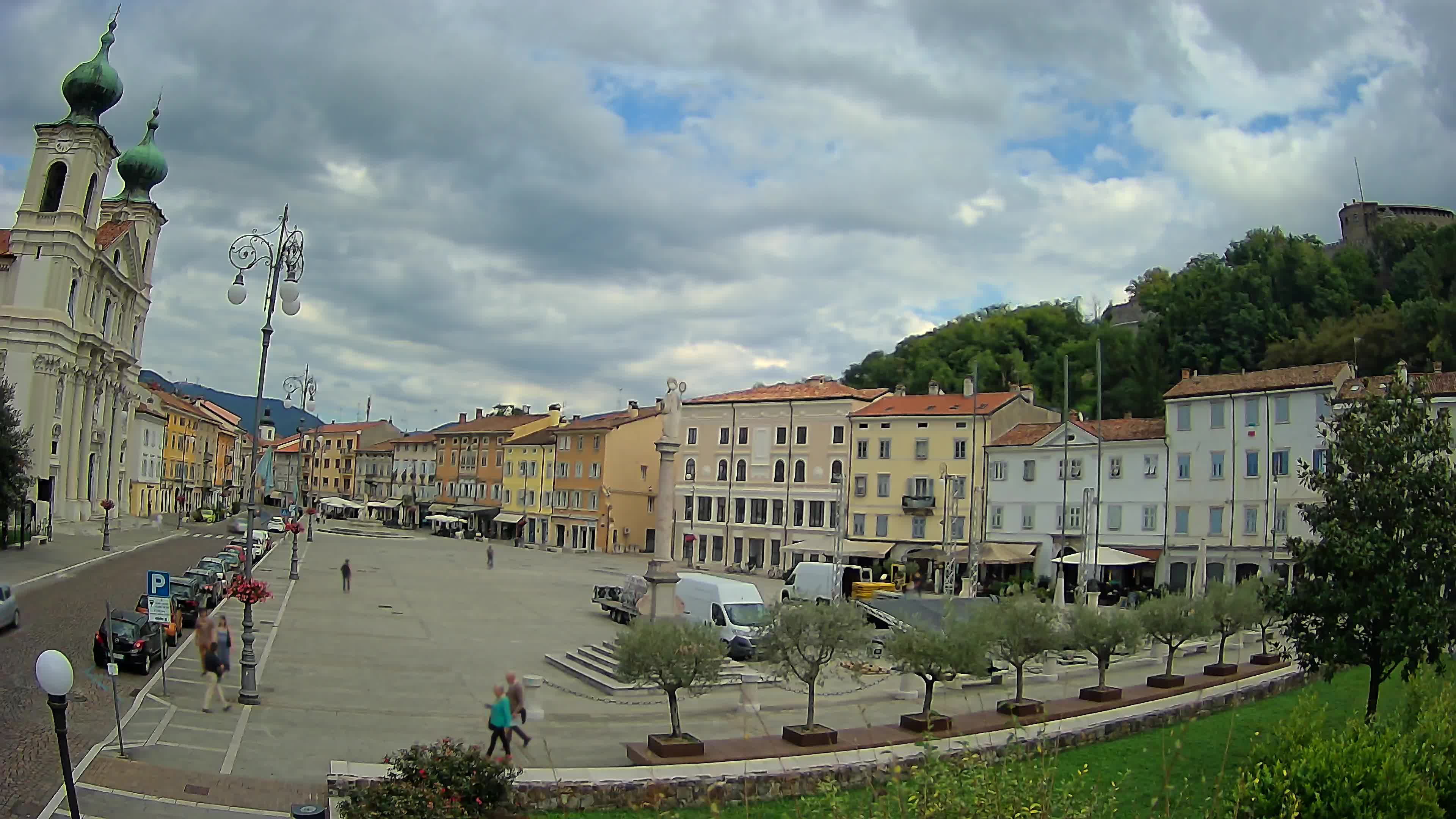 Webcam Gorizia Vittoria square – Church of st. Ignazio