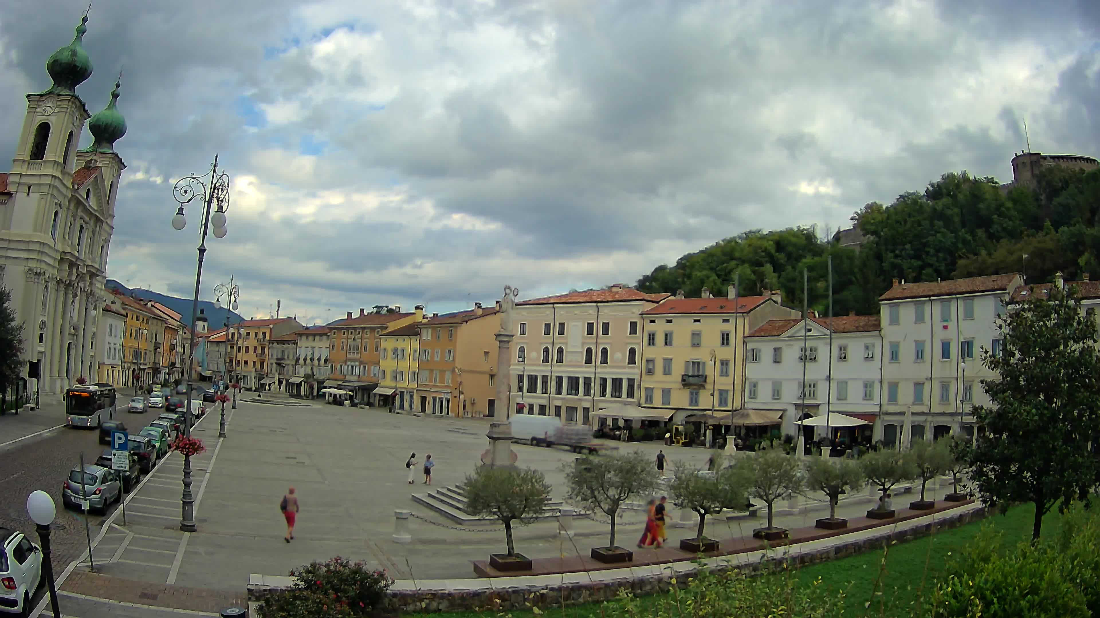 Webcam Gorizia Vittoria square – Church of st. Ignazio