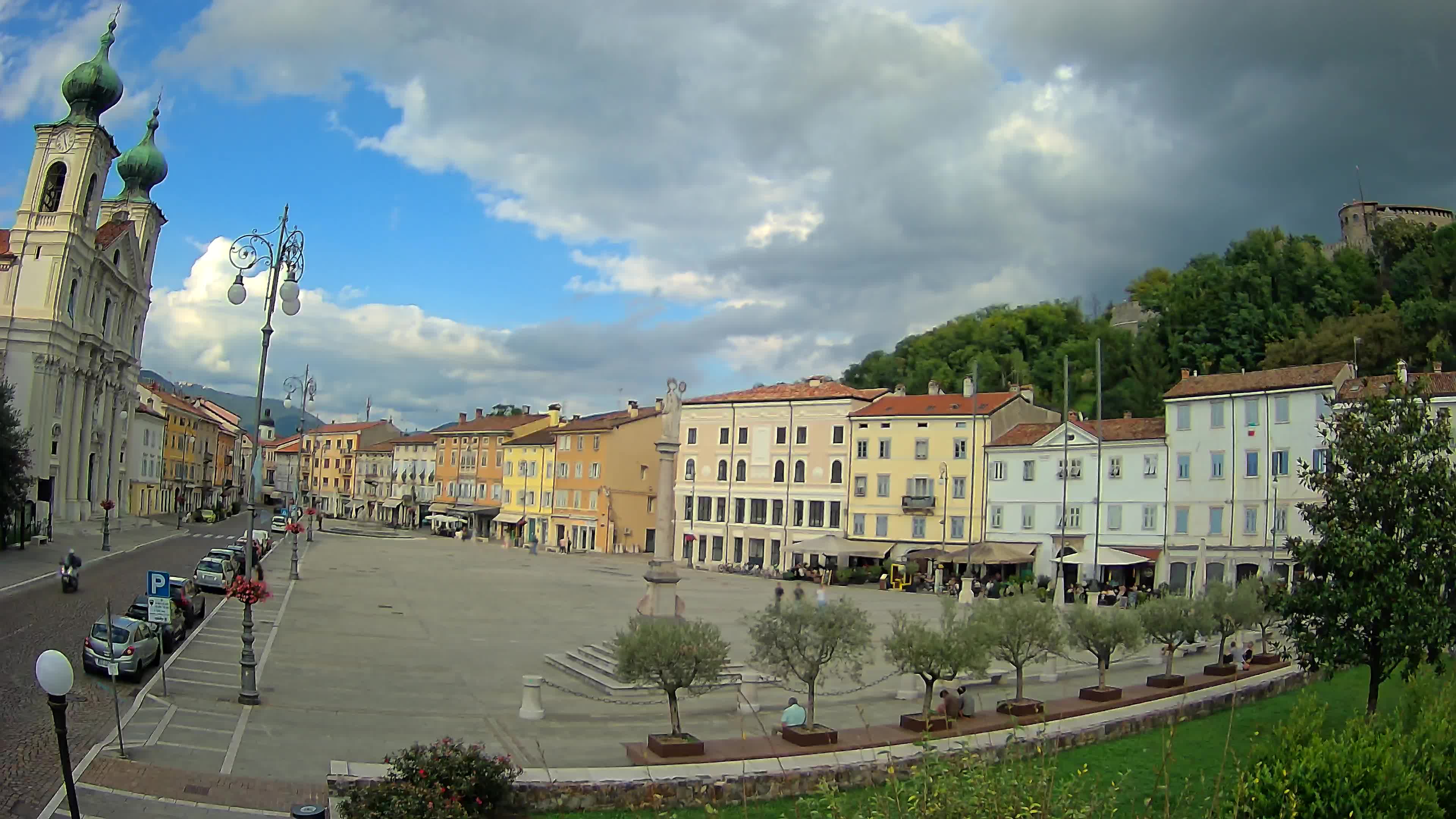 Webcam Gorizia Vittoria square – Church of st. Ignazio