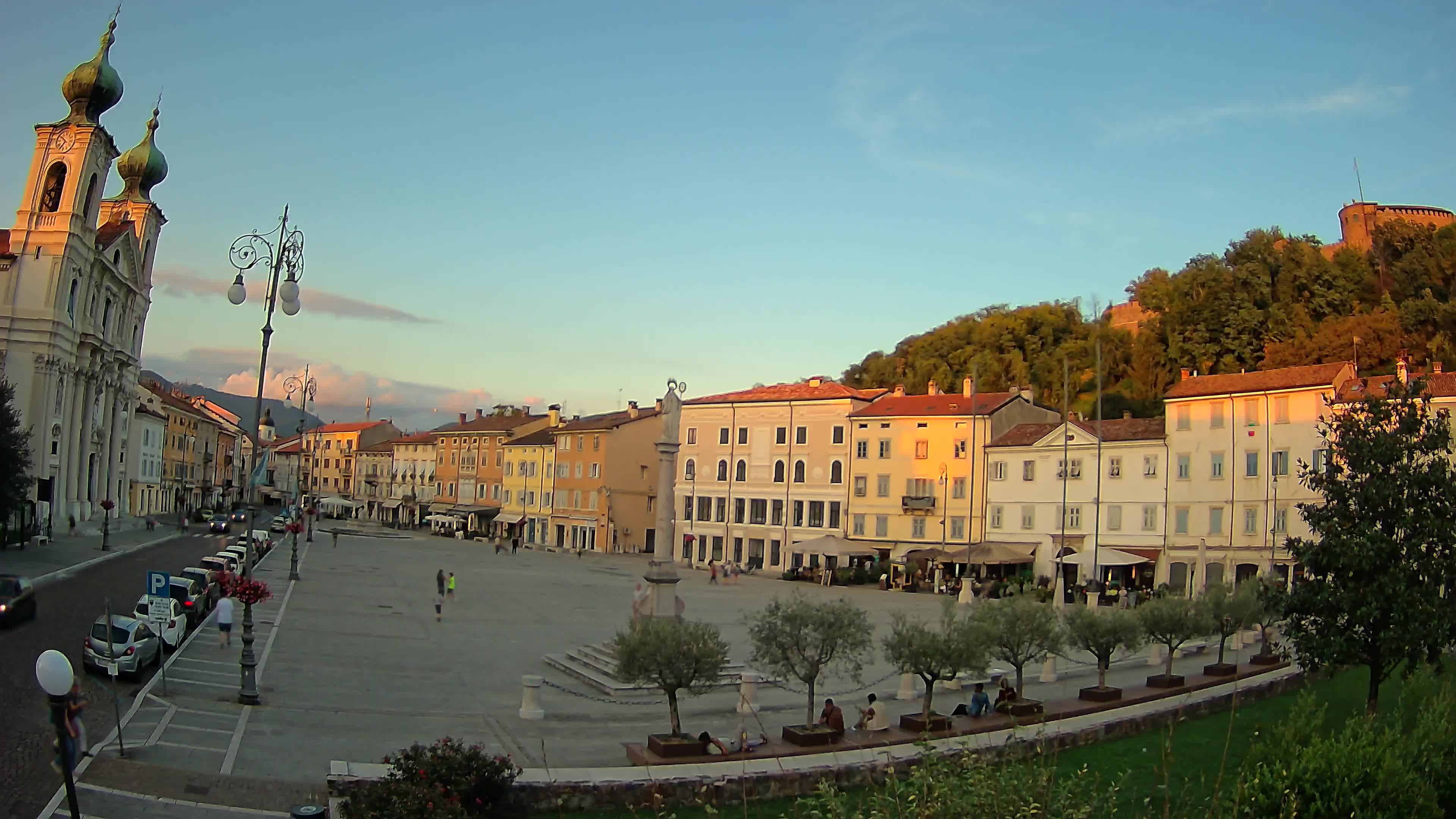 Webcam Gorizia Vittoria square – Church of st. Ignazio