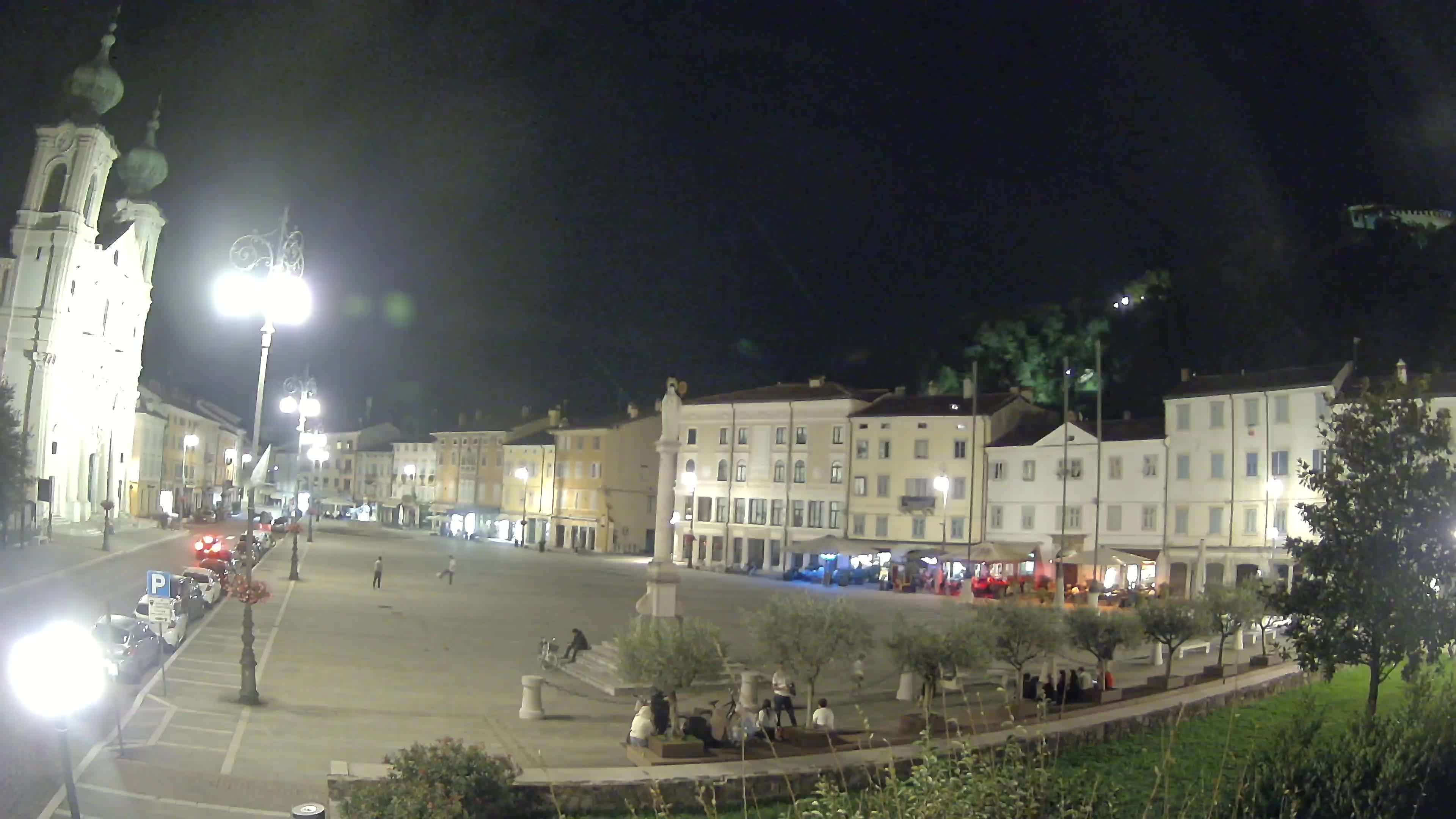 Gorizia – Plaza Vittoria – iglesia de San Pedro. Ignacio