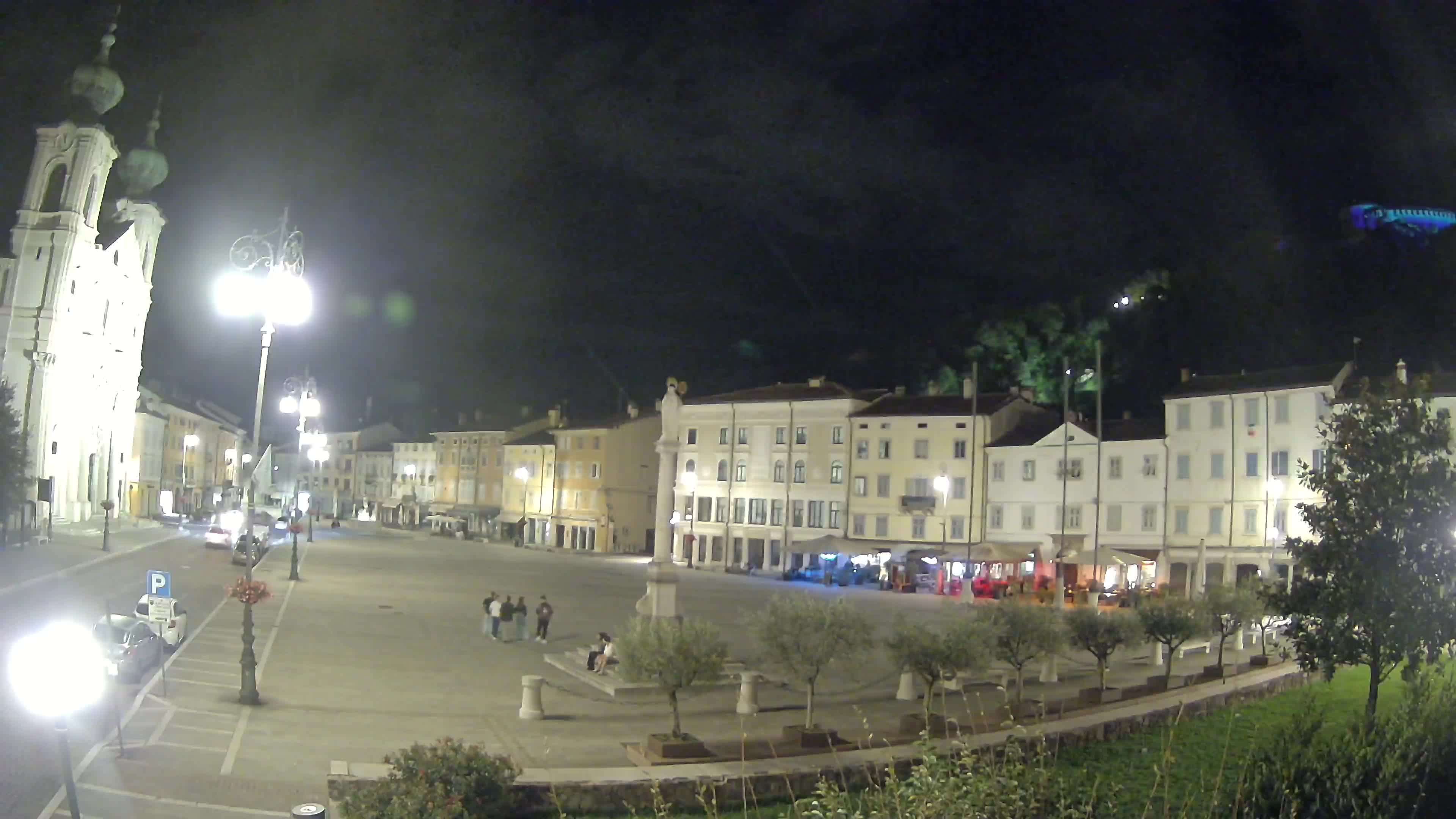 Gorizia – Plaza Vittoria – iglesia de San Pedro. Ignacio