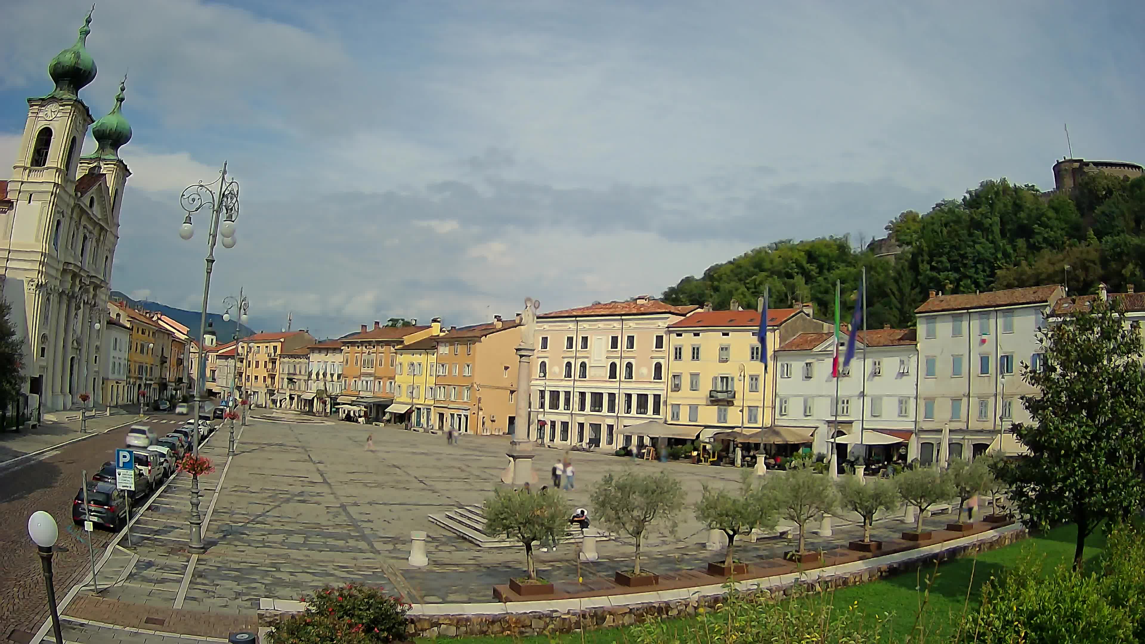 Webcam Gorizia Vittoria square – Church of st. Ignazio