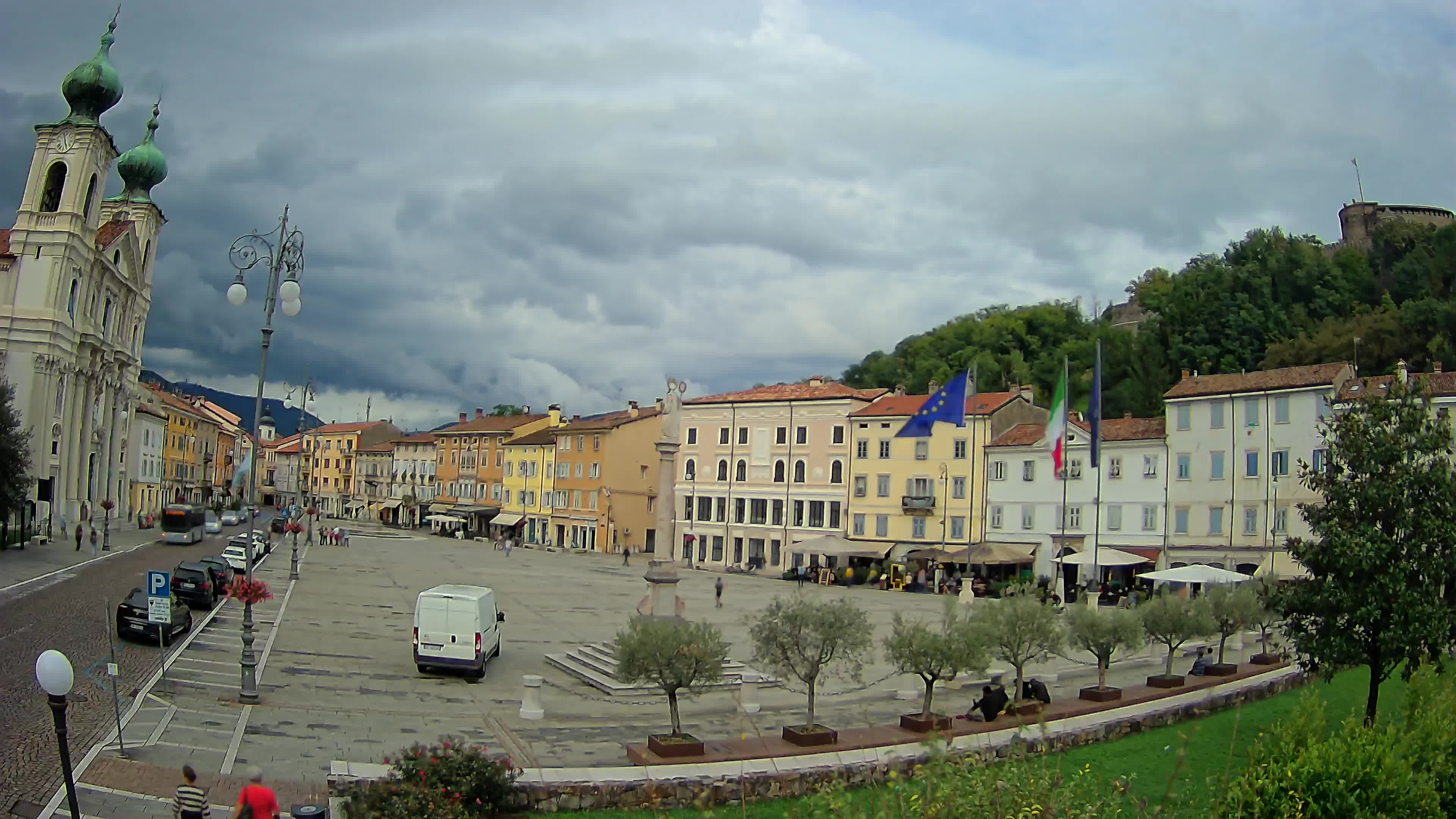 Webcam Gorizia Vittoria square – Church of st. Ignazio
