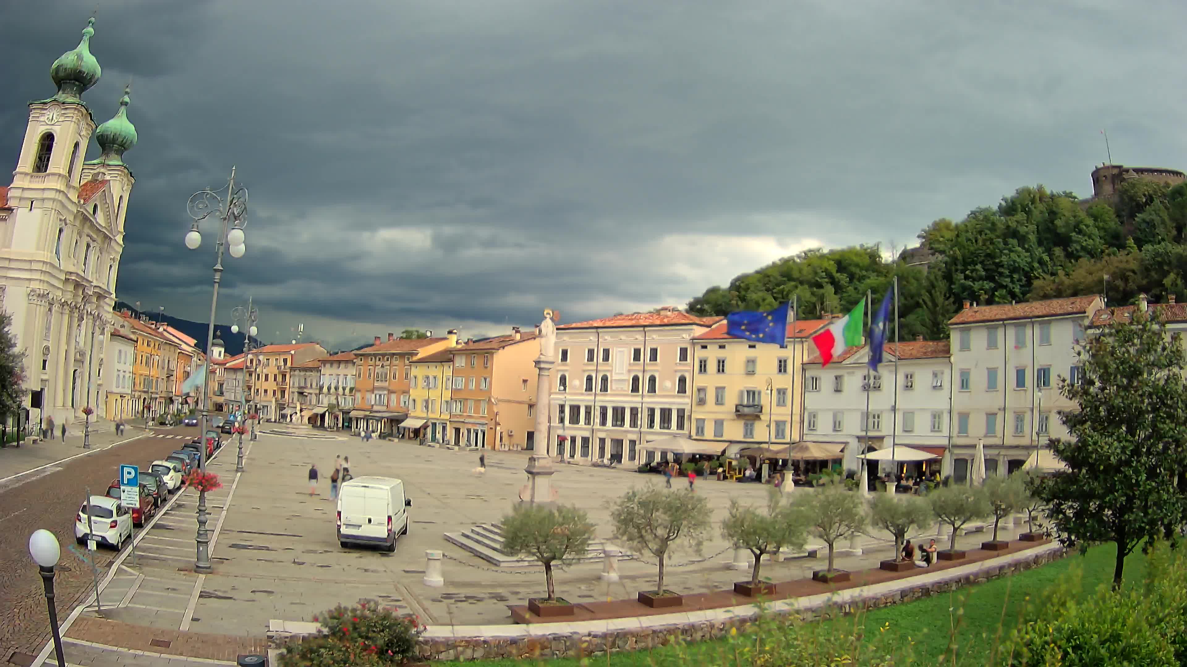 Webcam Gorizia Vittoria square – Church of st. Ignazio