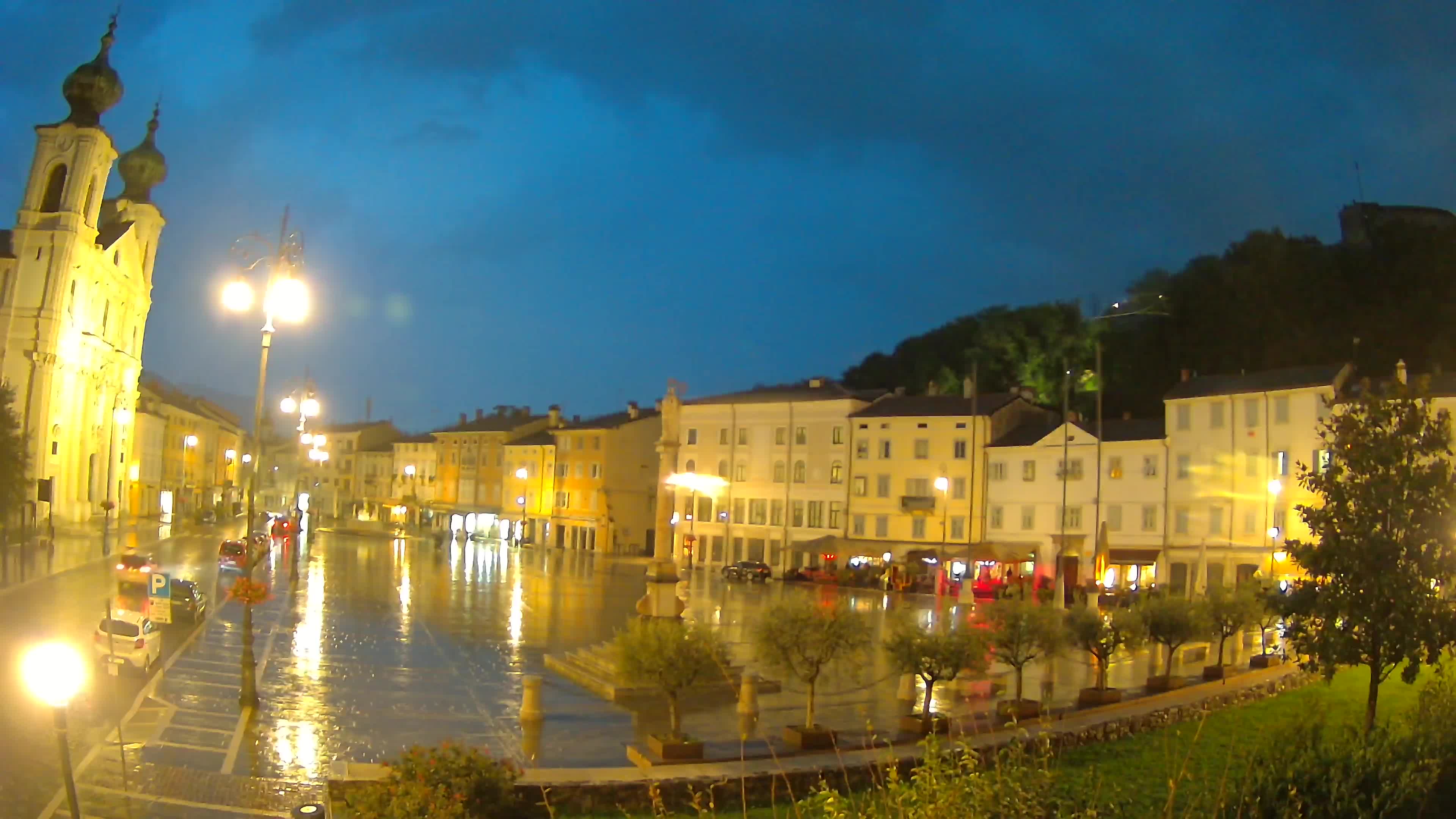 Webcam Gorizia Vittoria square – Church of st. Ignazio