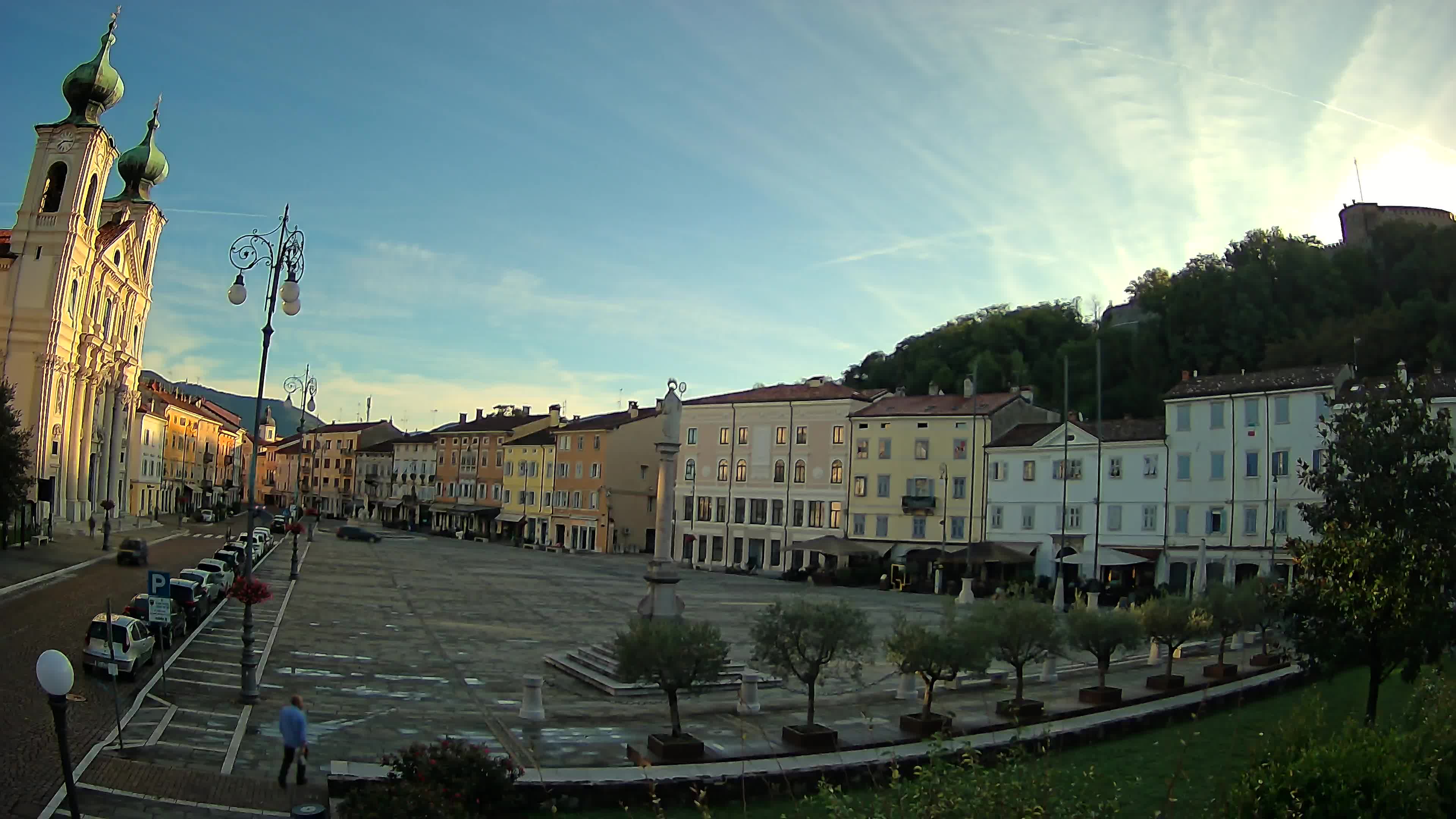Webcam Gorizia Vittoria square – Church of st. Ignazio