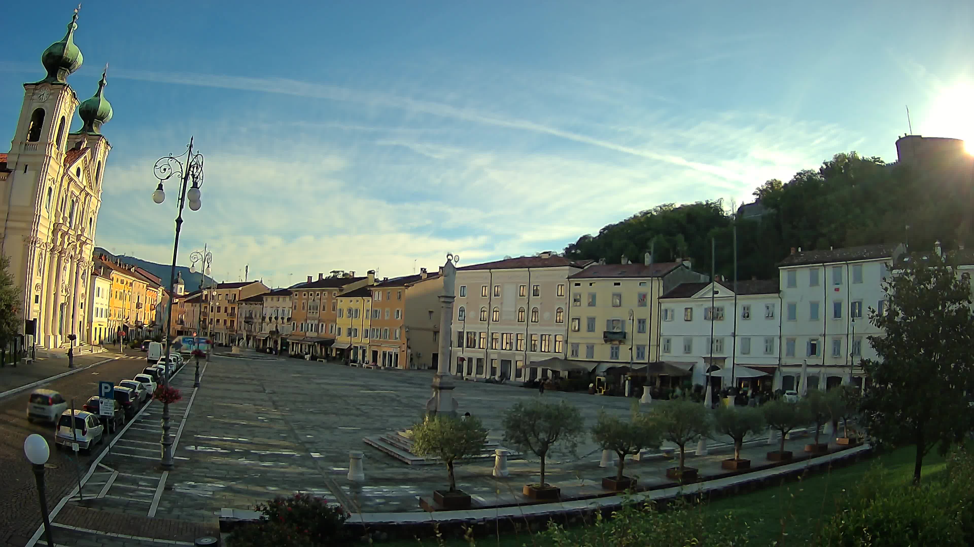 Webcam Gorizia Vittoria square – Church of st. Ignazio
