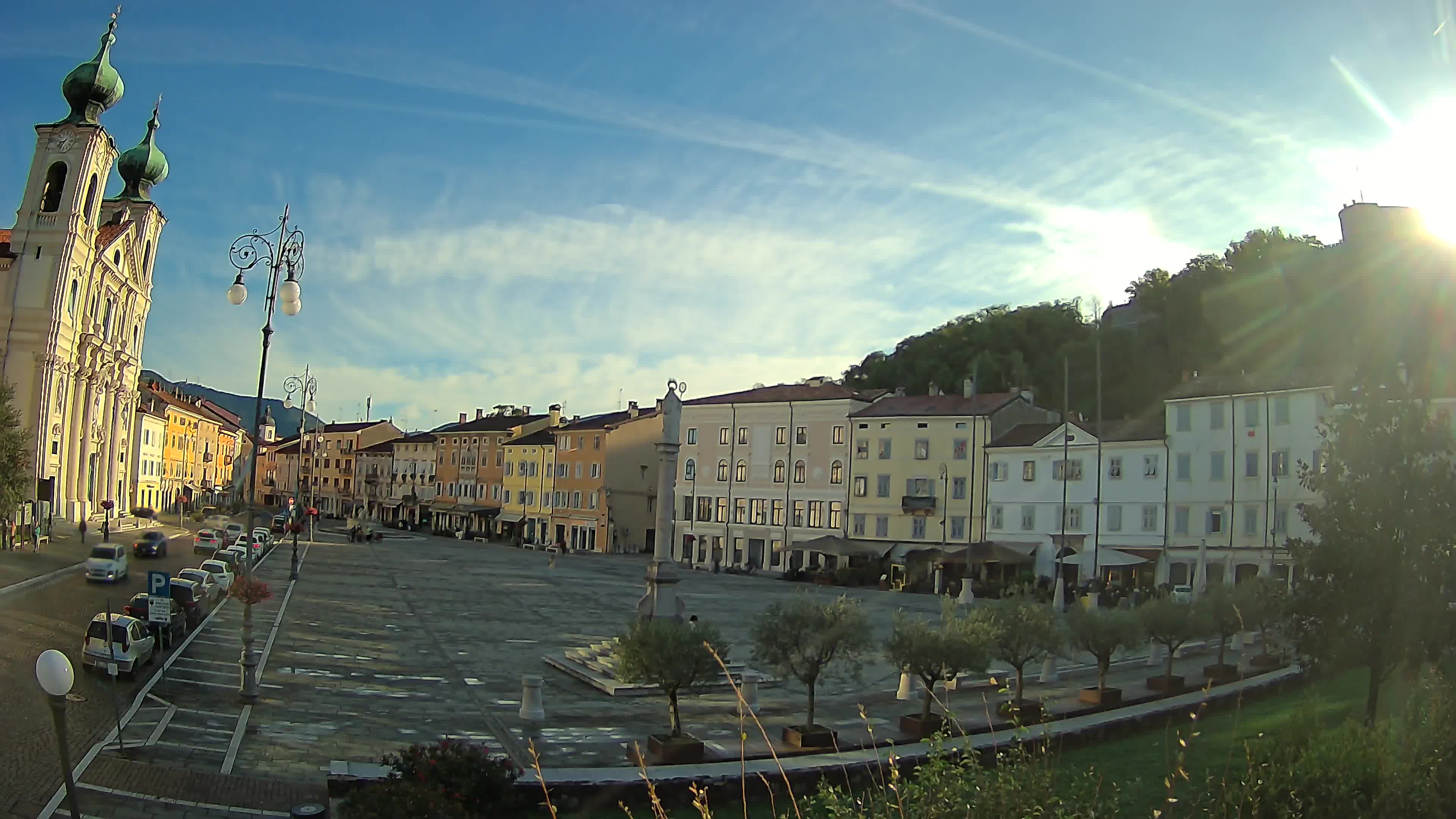 Gorizia – Place Vittoria – église st. Ignazio