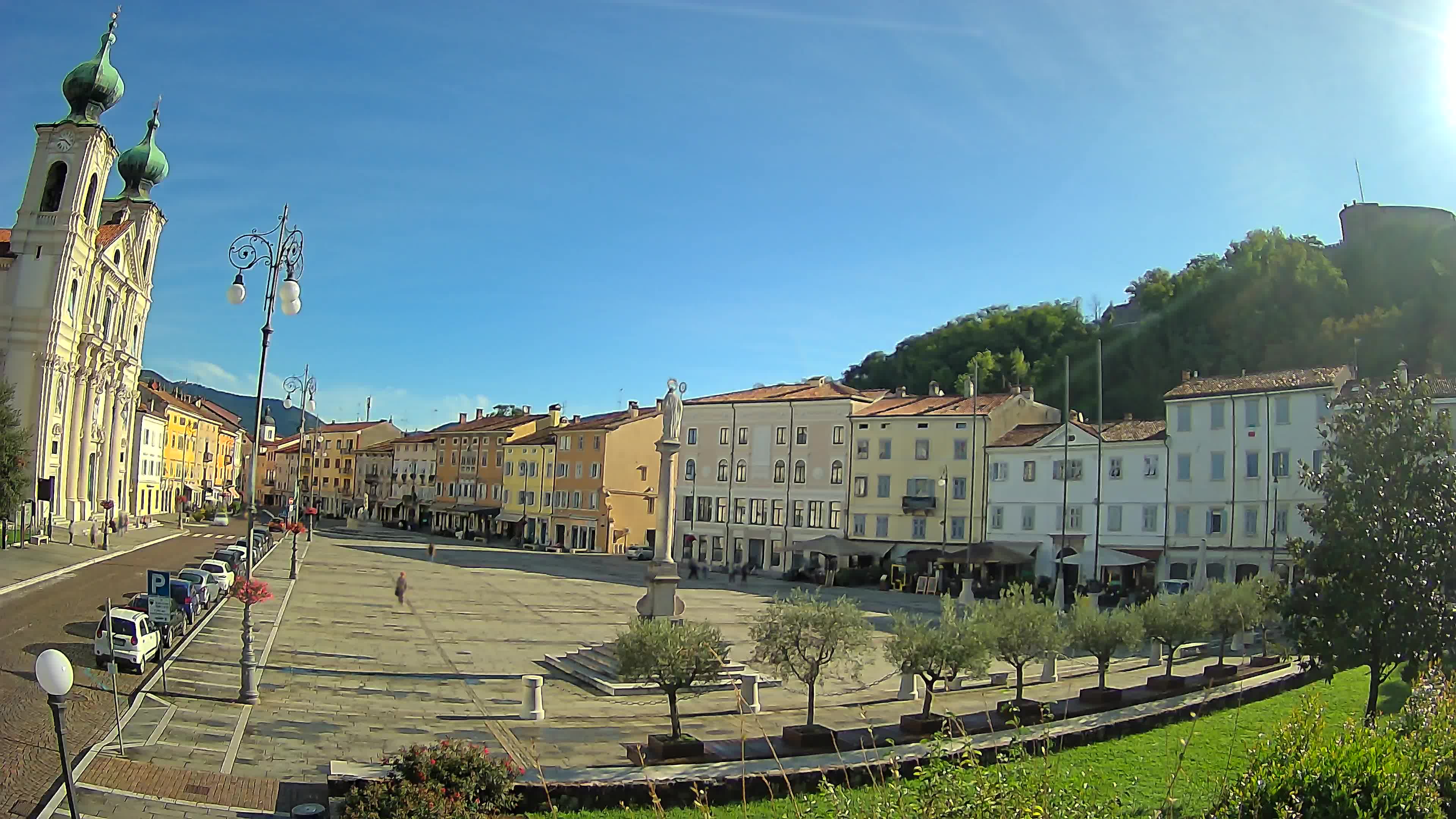 Webcam Gorizia Vittoria square – Church of st. Ignazio