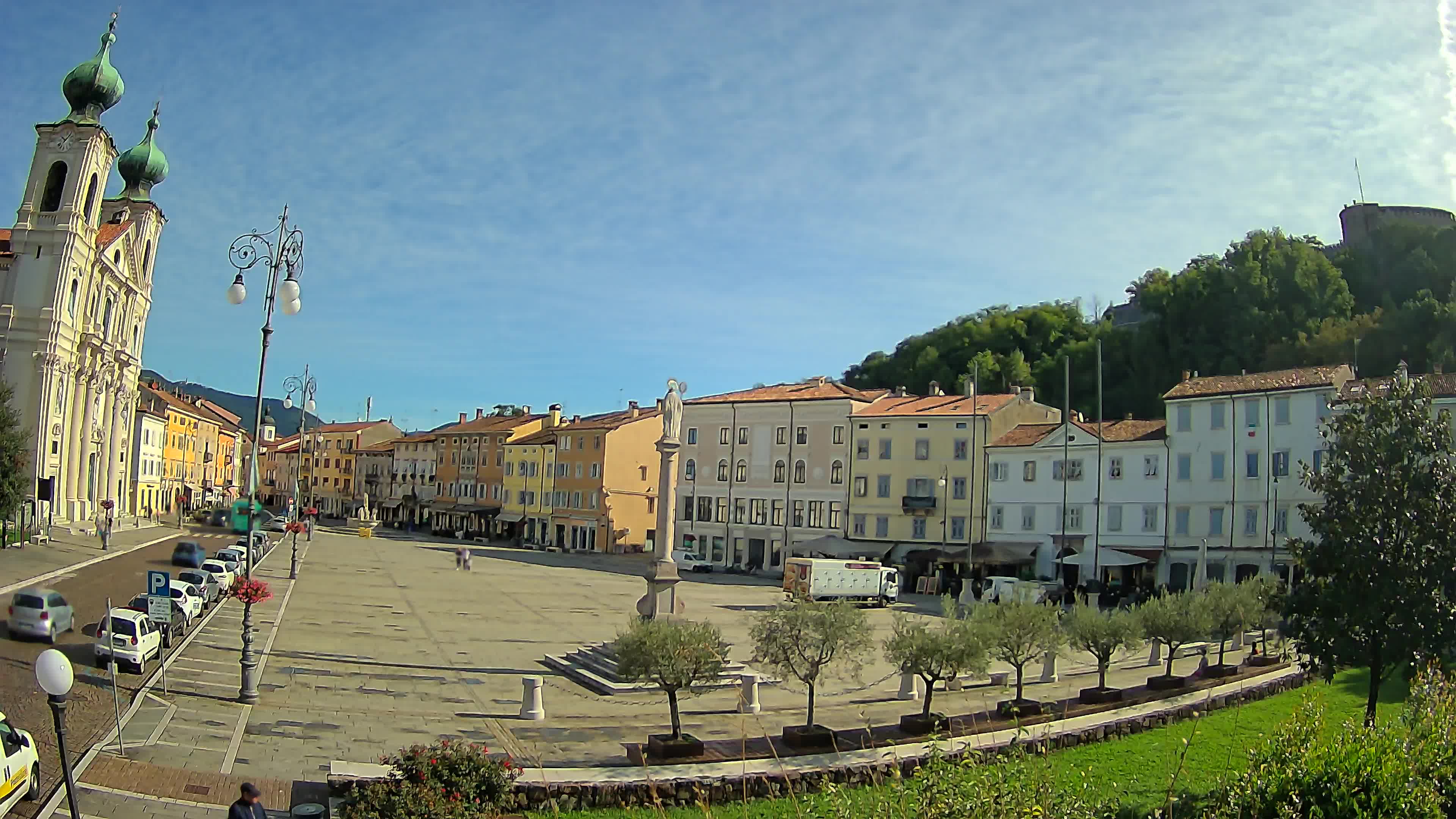 Webcam Gorizia Vittoria square – Church of st. Ignazio