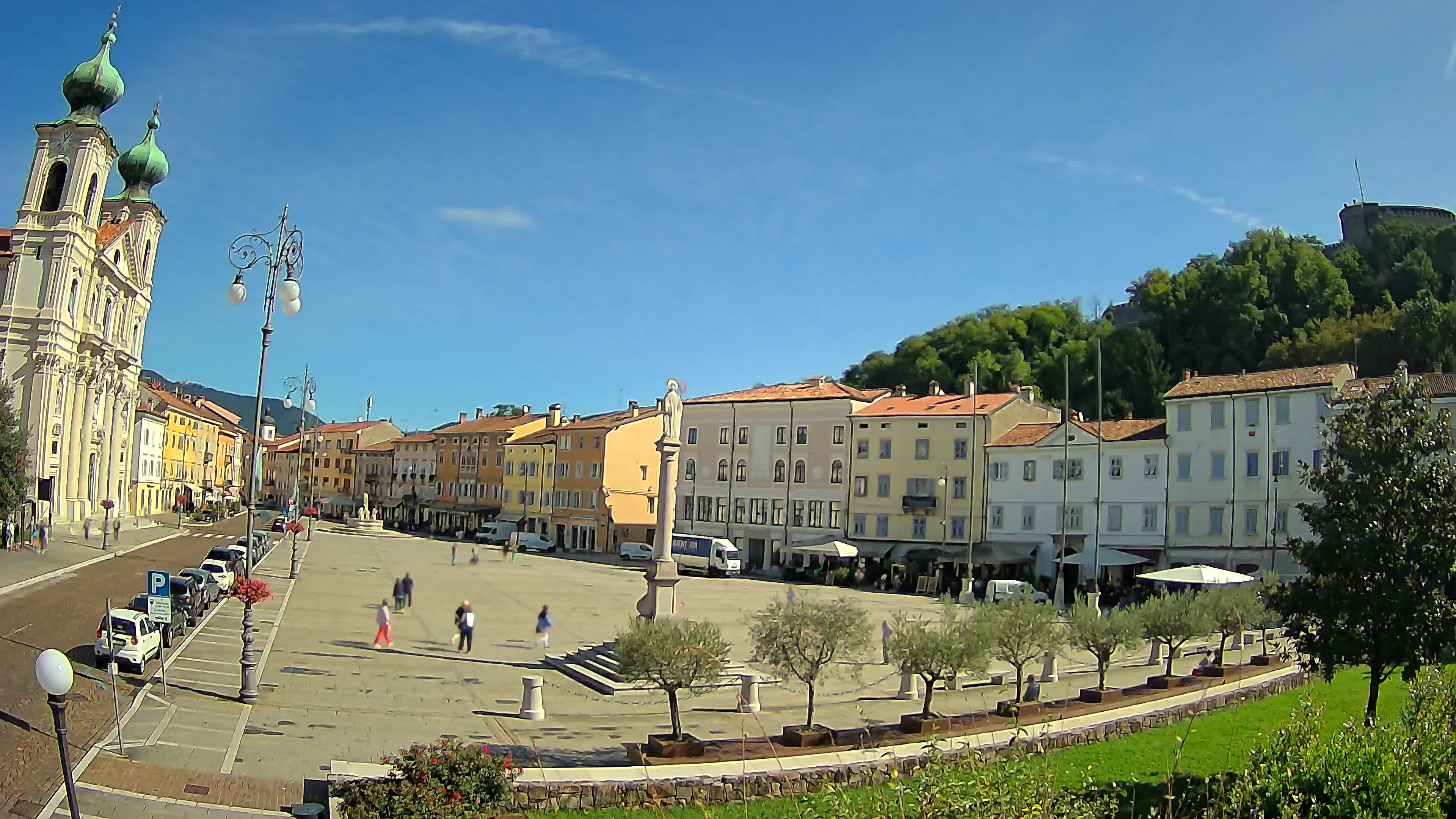 Webcam Gorizia Vittoria square – Church of st. Ignazio