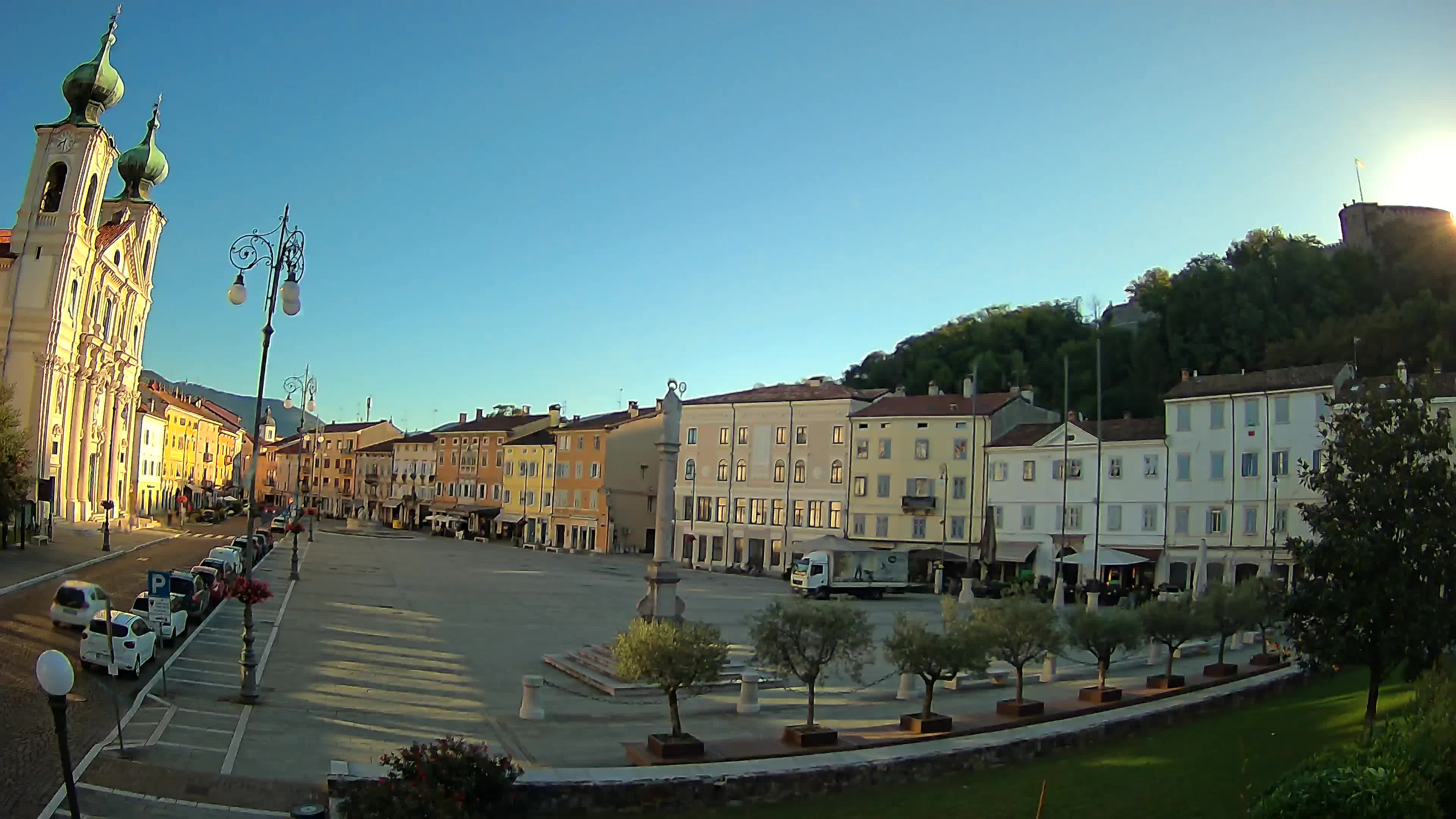 Webcam Gorizia Vittoria square – Church of st. Ignazio