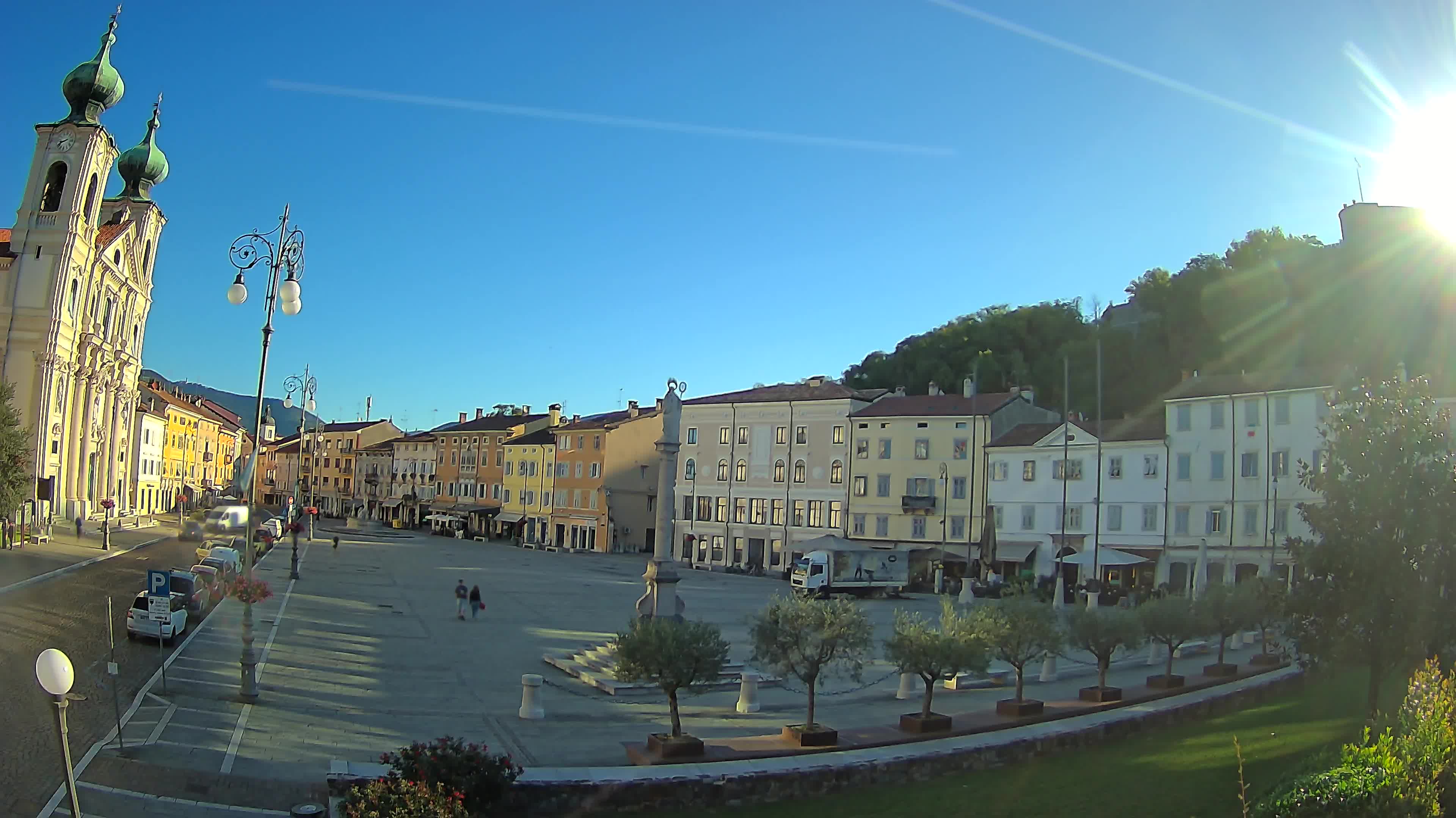 Webcam Gorizia Vittoria square – Church of st. Ignazio
