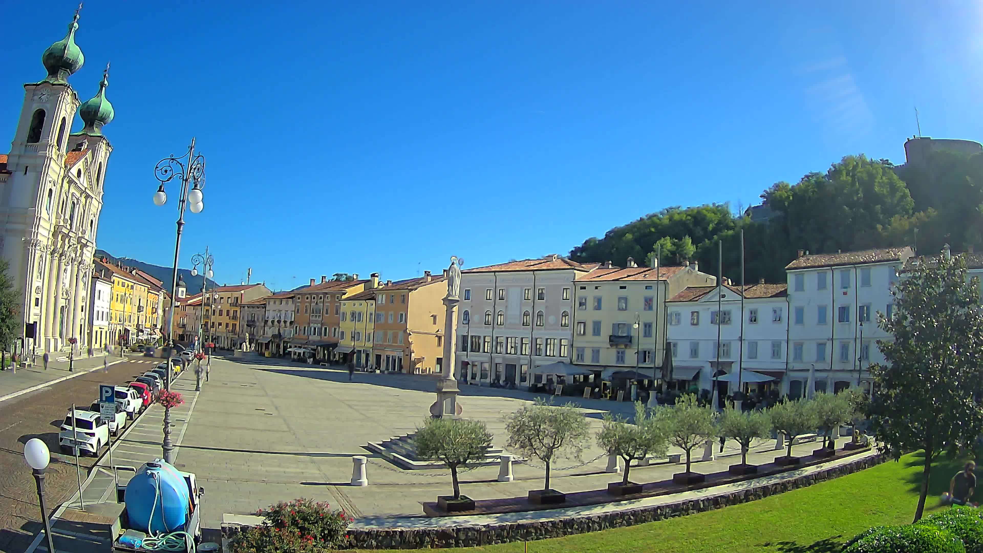 Webcam Gorizia Vittoria square – Church of st. Ignazio