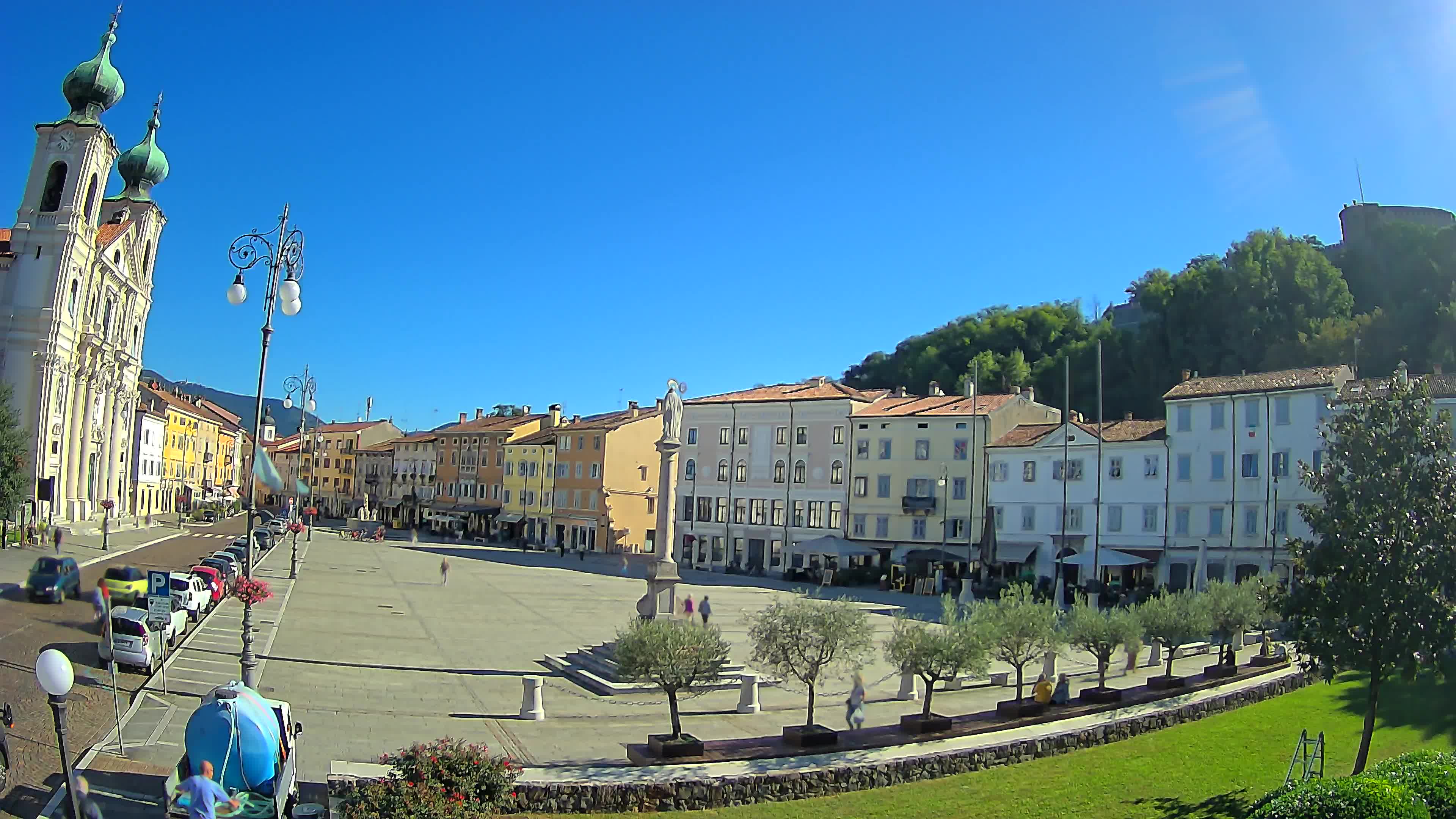 Webcam Gorizia Vittoria square – Church of st. Ignazio