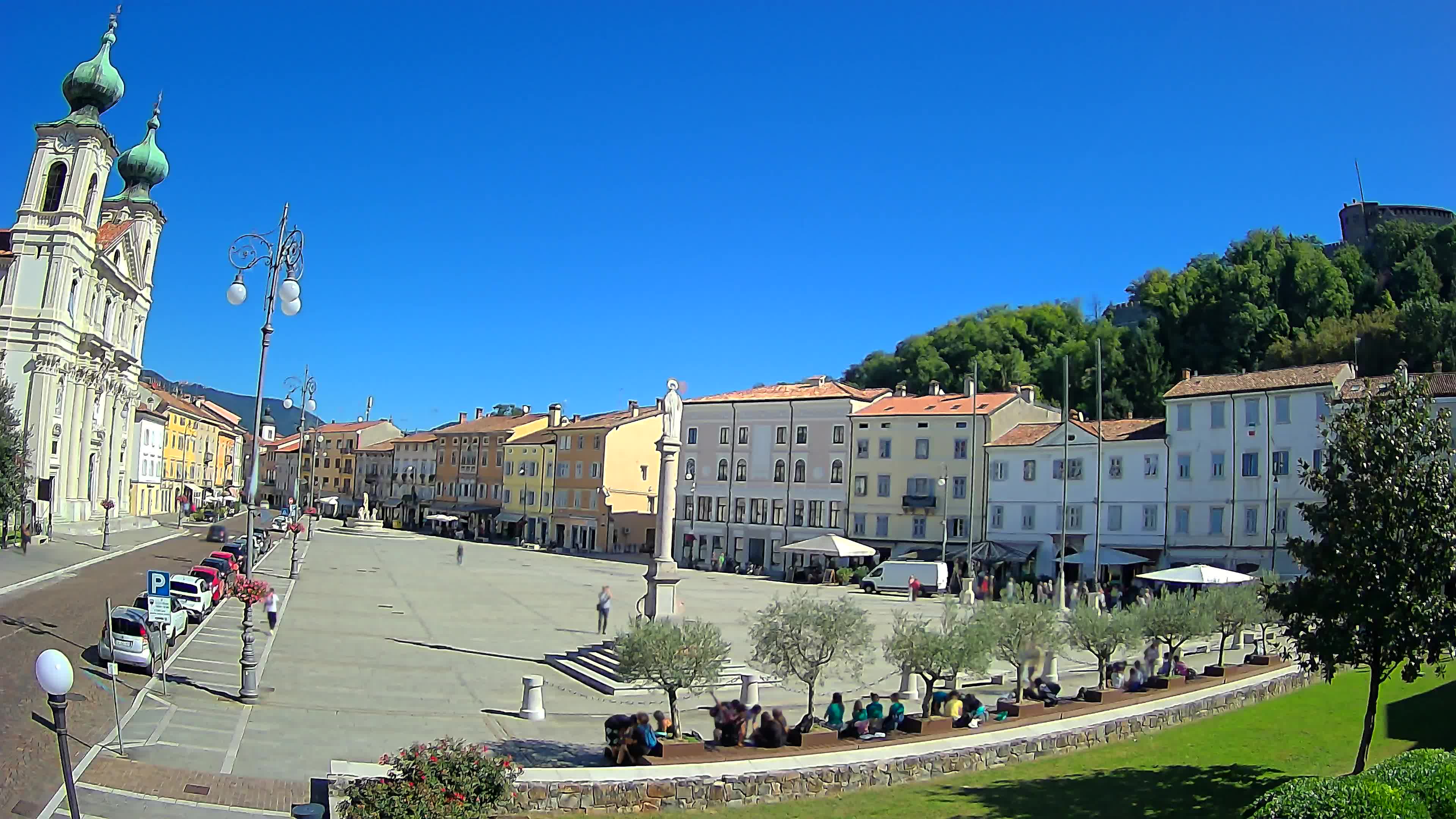 Webcam Gorizia Vittoria square – Church of st. Ignazio