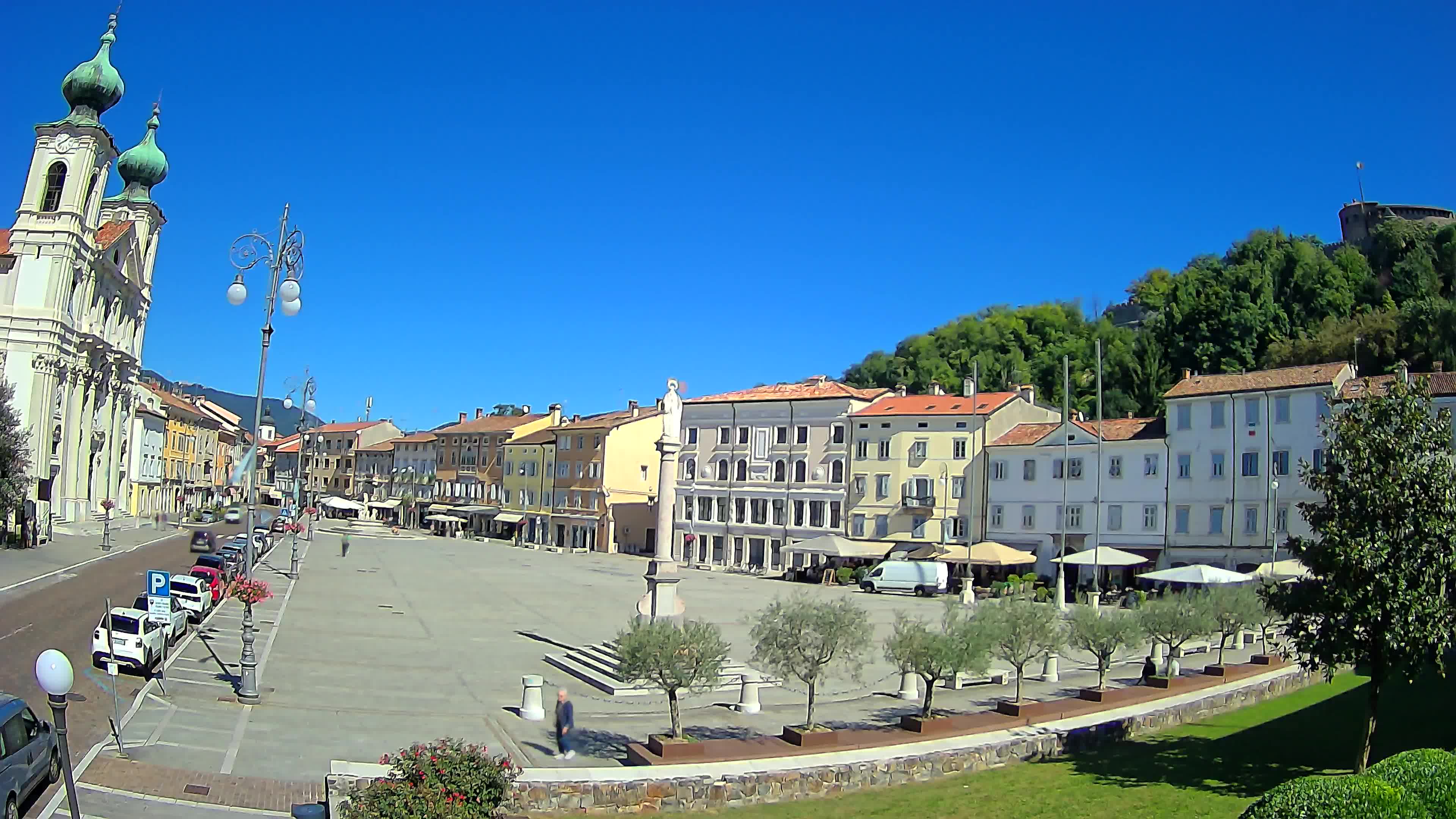 Webcam Gorizia Vittoria square – Church of st. Ignazio